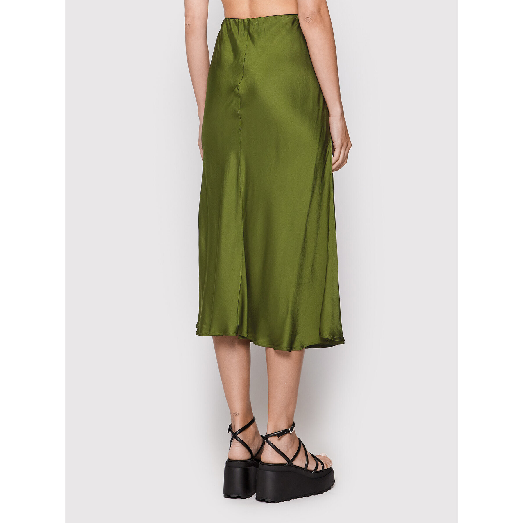 Herskind Миди пола Tween 4434370 Зелен Relaxed Fit - Pepit.bg