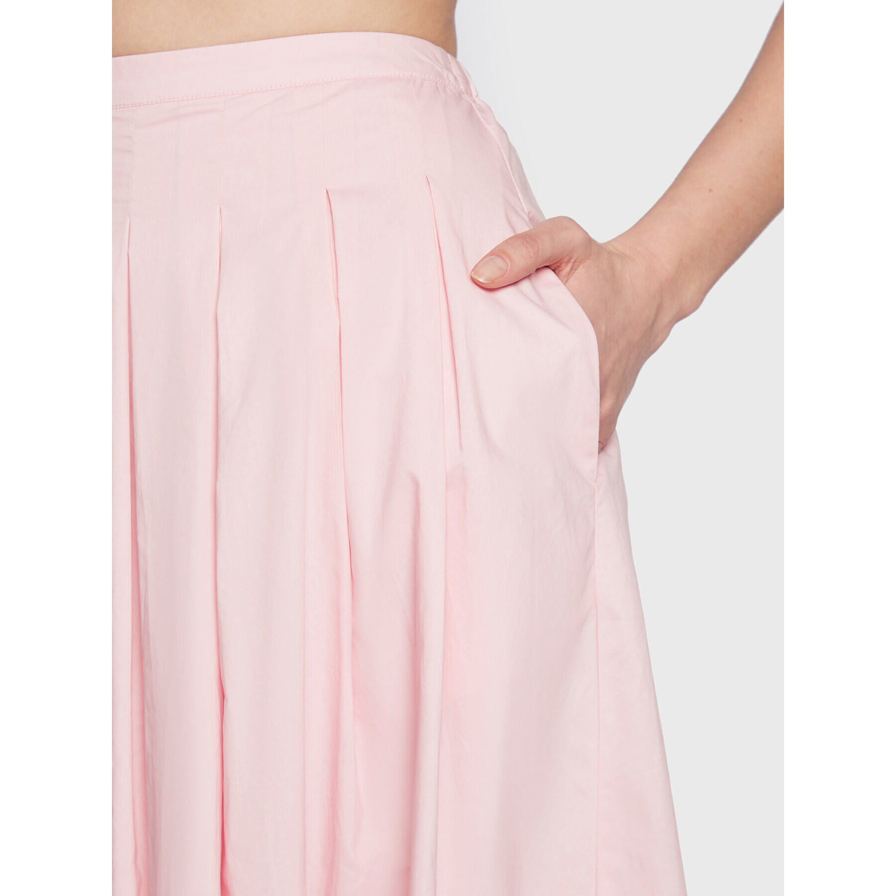 Herskind Плисирана пола Gina 4618610 Розов Regular Fit - Pepit.bg