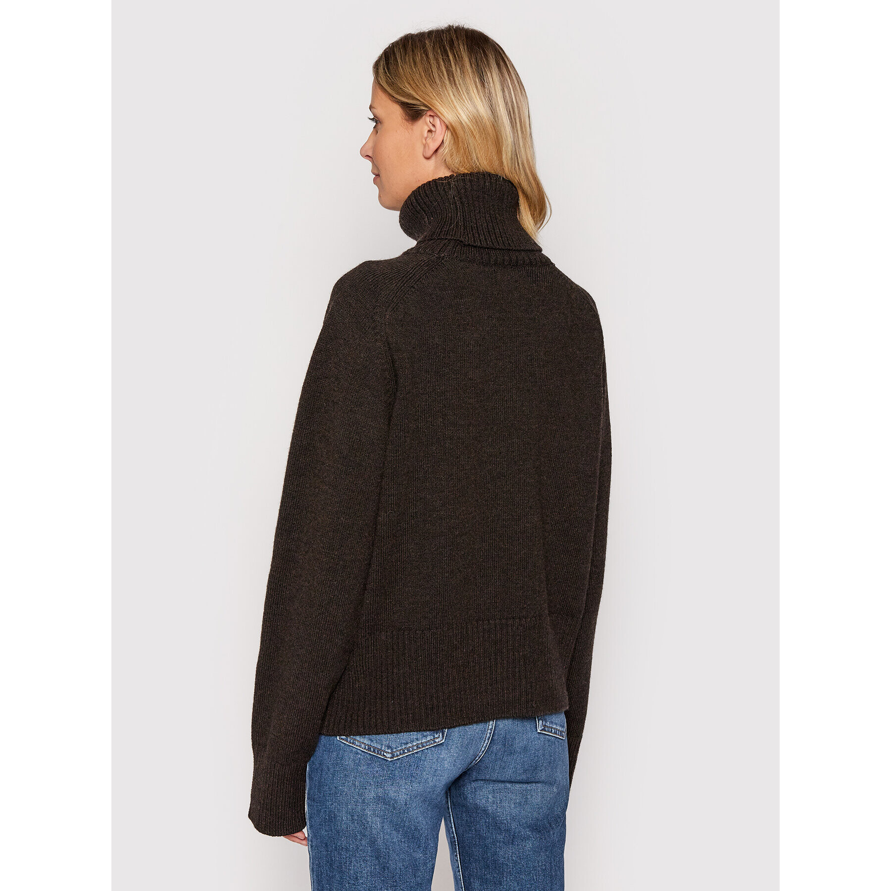 Herskind Поло Flow Knit 4104803 Кафяв Regular Fit - Pepit.bg