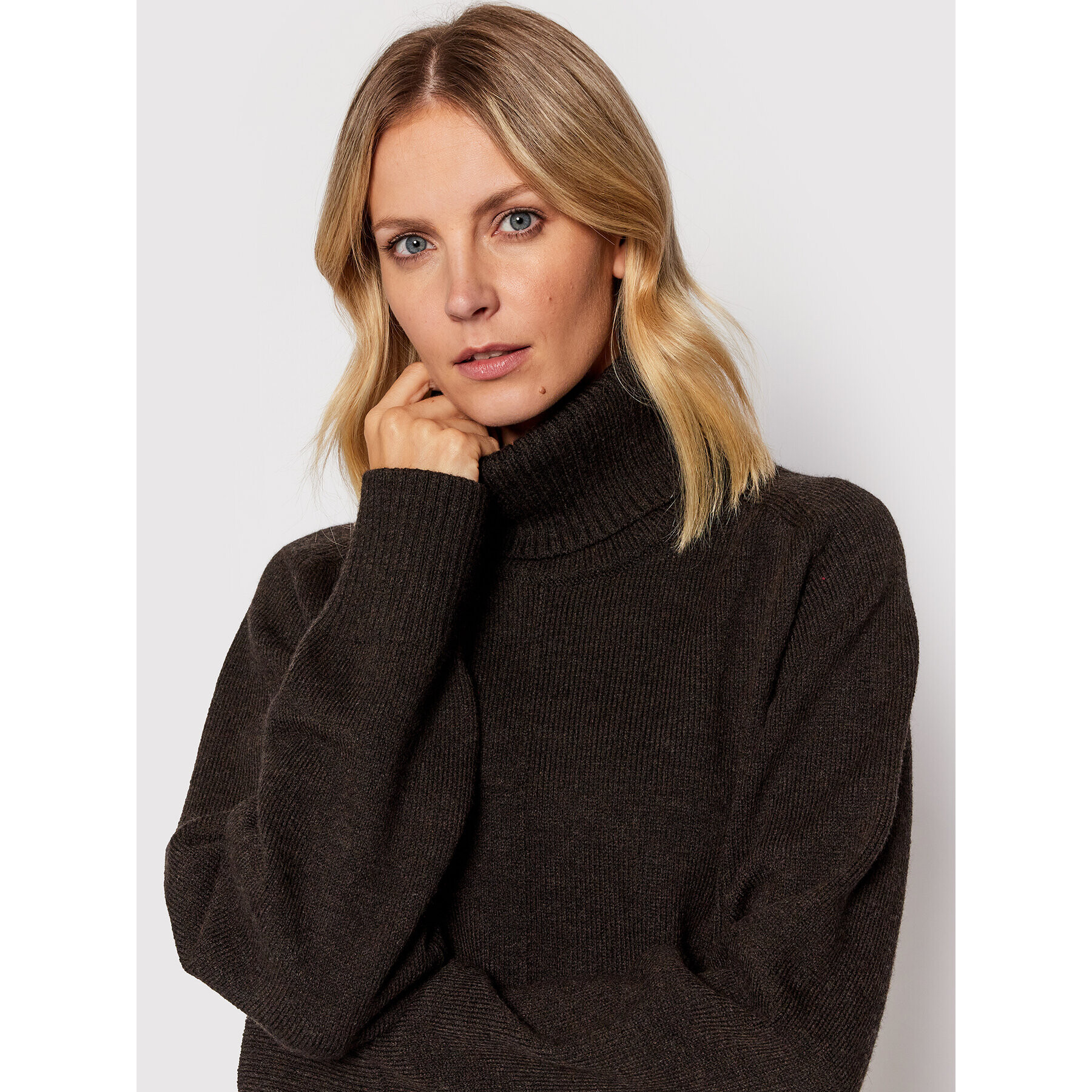 Herskind Поло Flow Knit 4104803 Кафяв Regular Fit - Pepit.bg