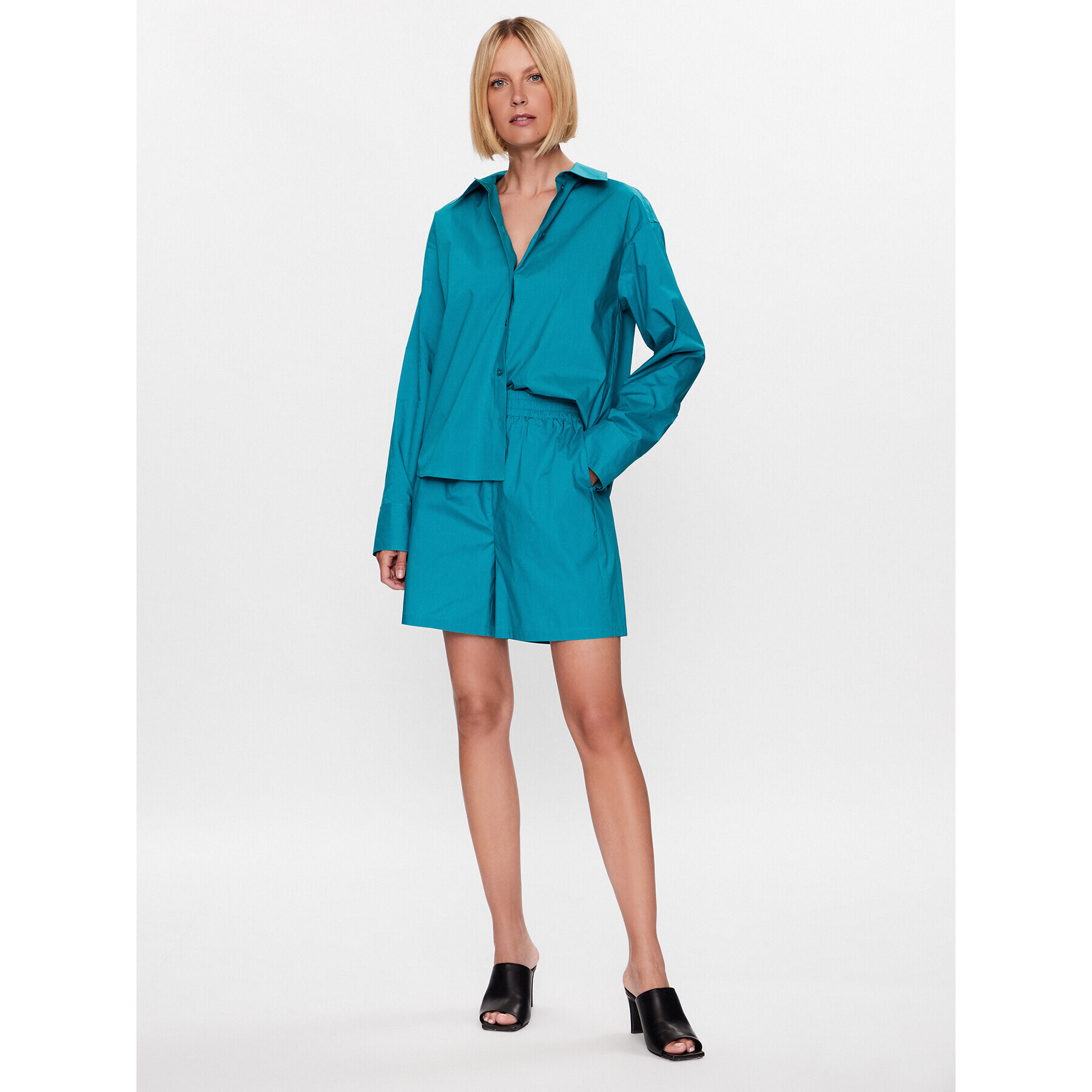 Herskind Риза Fanta 4811610 Син Relaxed Fit - Pepit.bg