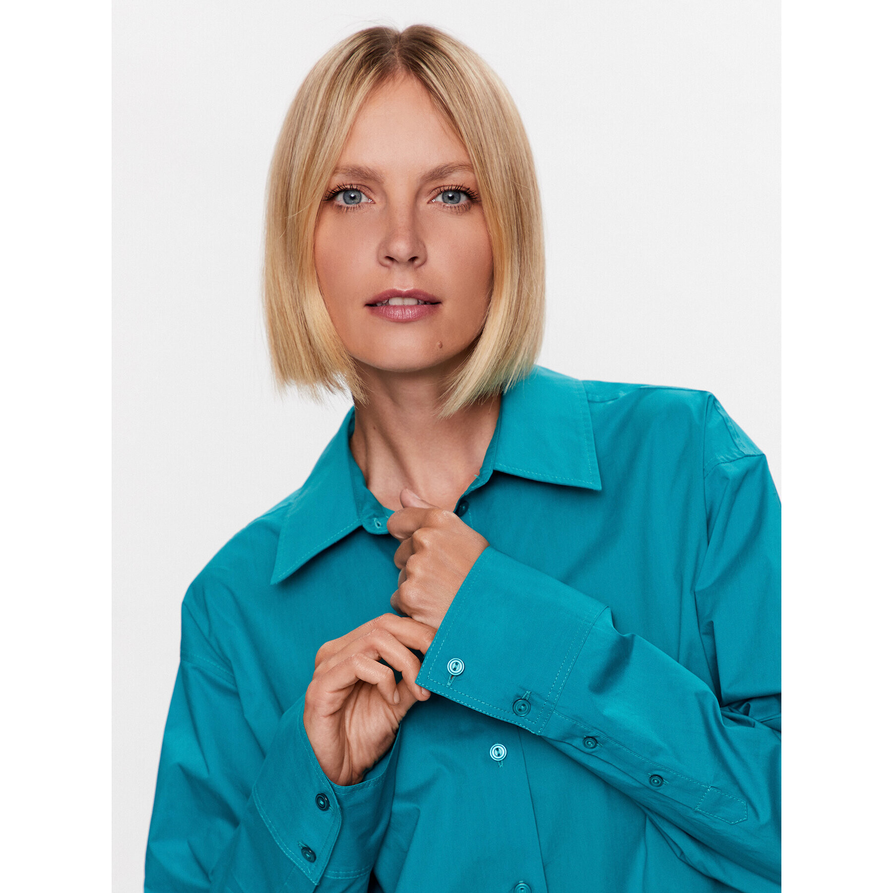 Herskind Риза Fanta 4811610 Син Relaxed Fit - Pepit.bg