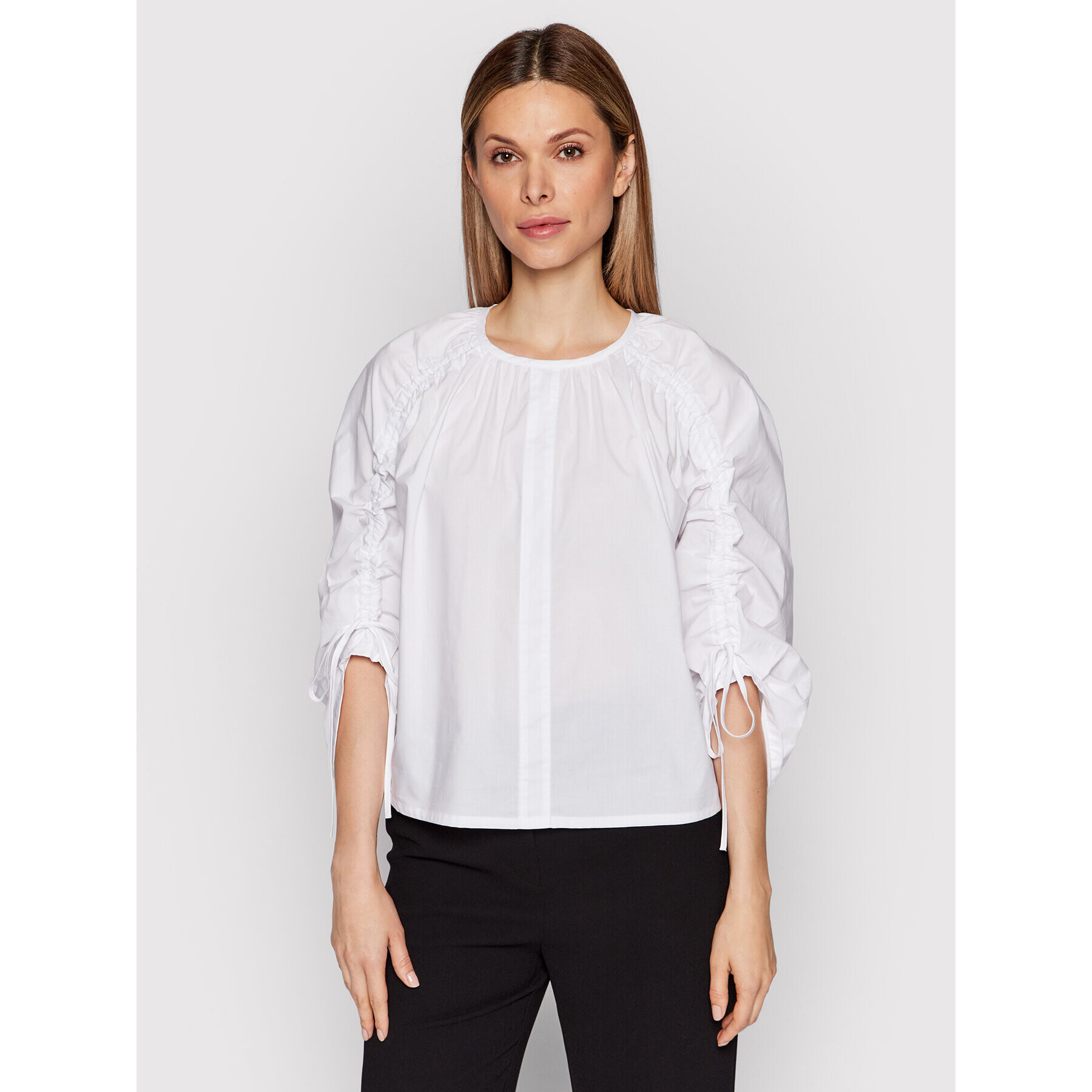 Herskind Риза Pandora 4412610 Бял Relaxed Fit - Pepit.bg