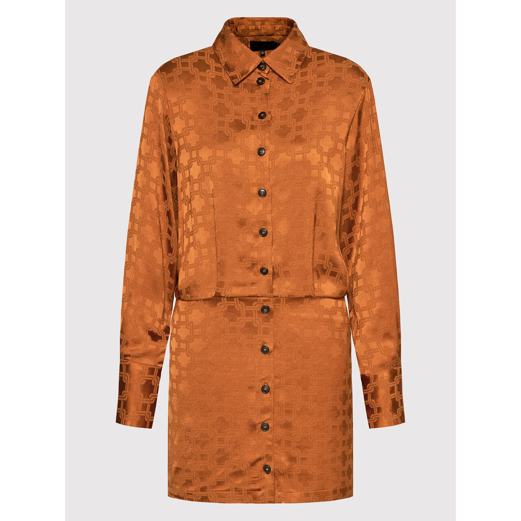 Herskind Рокля тип риза Bree 4426876 Кафяв Regular Fit - Pepit.bg