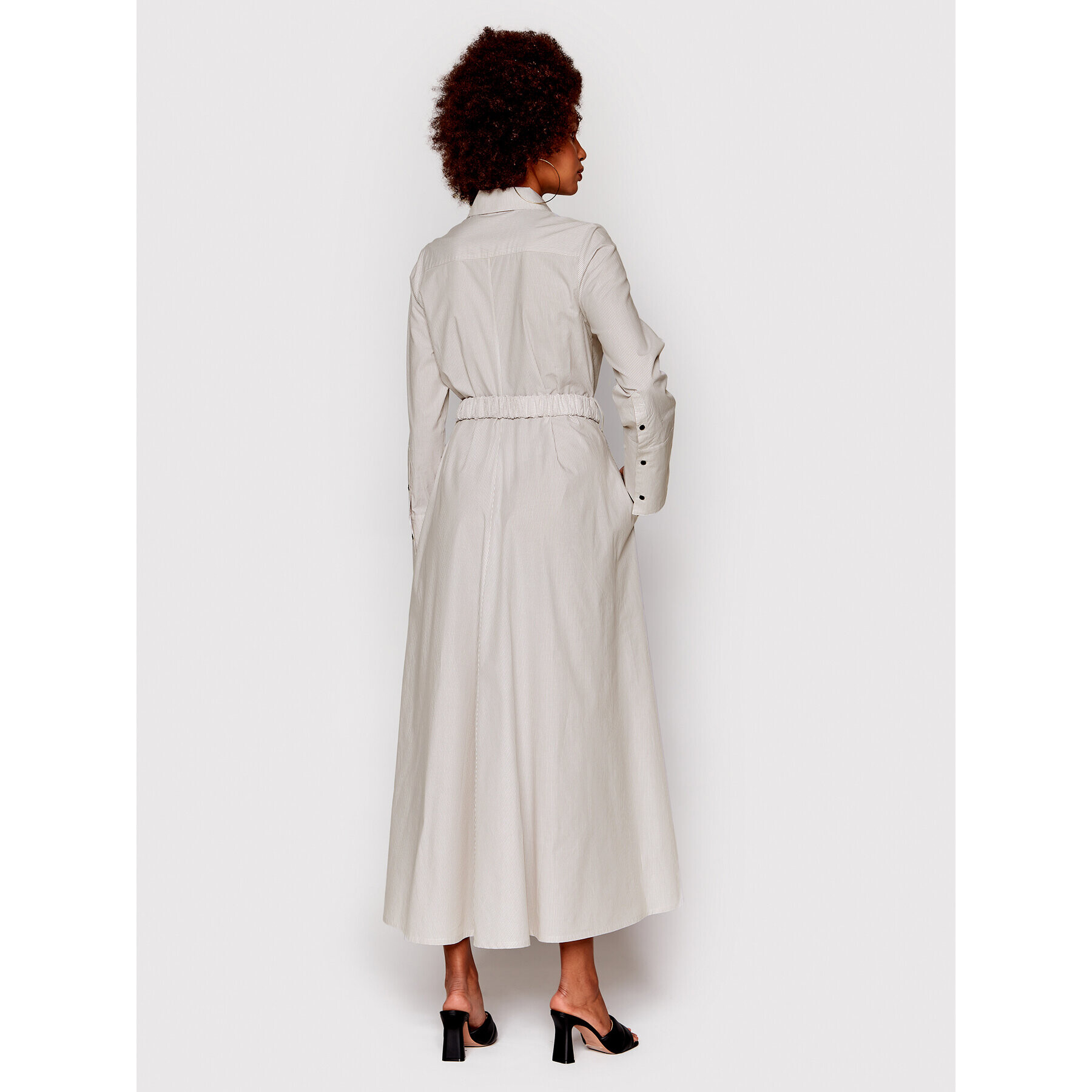 Herskind Рокля тип риза Kelly 4387858 Сив Regular Fit - Pepit.bg