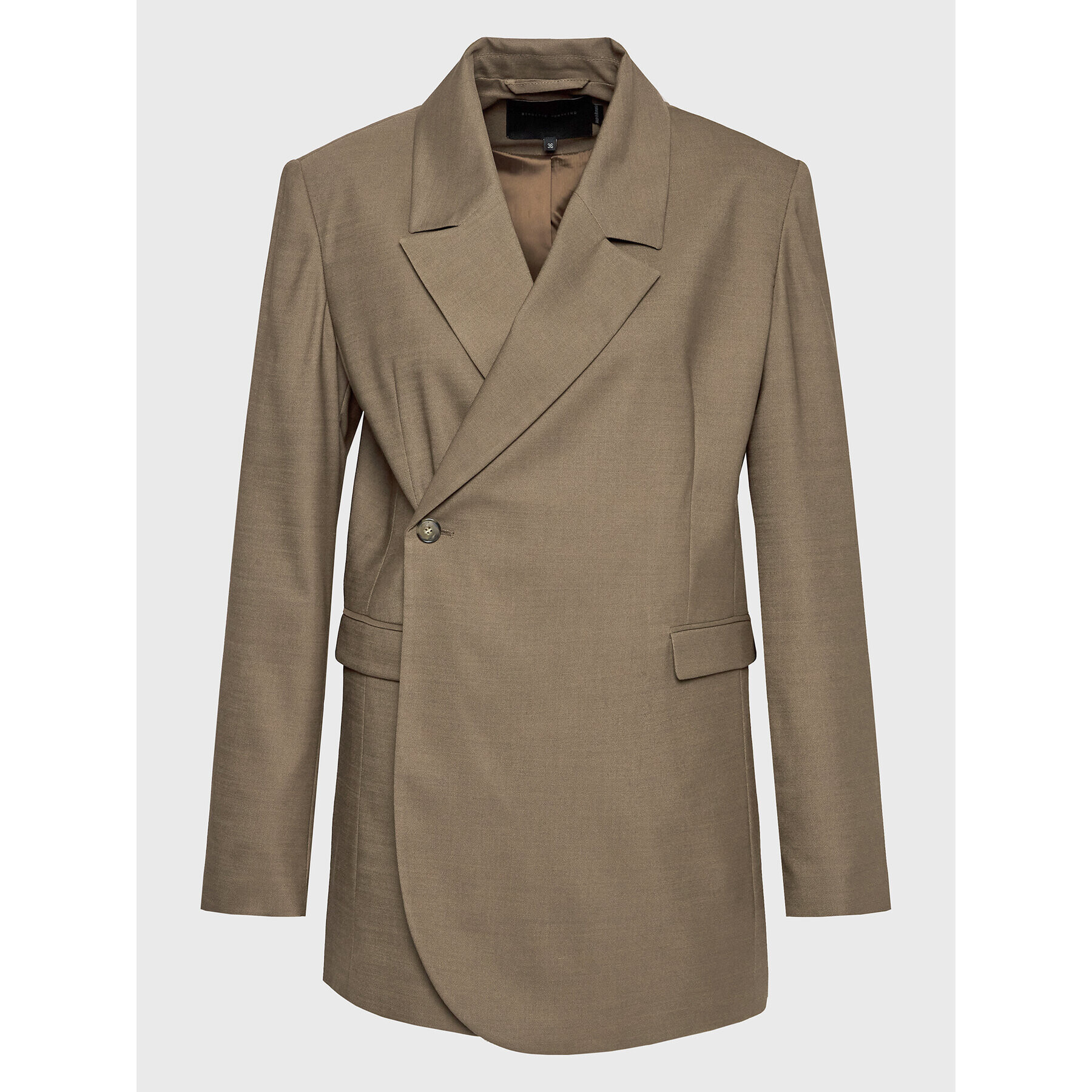 Herskind Сако Lilith 4563878 Кафяв Loose Fit - Pepit.bg