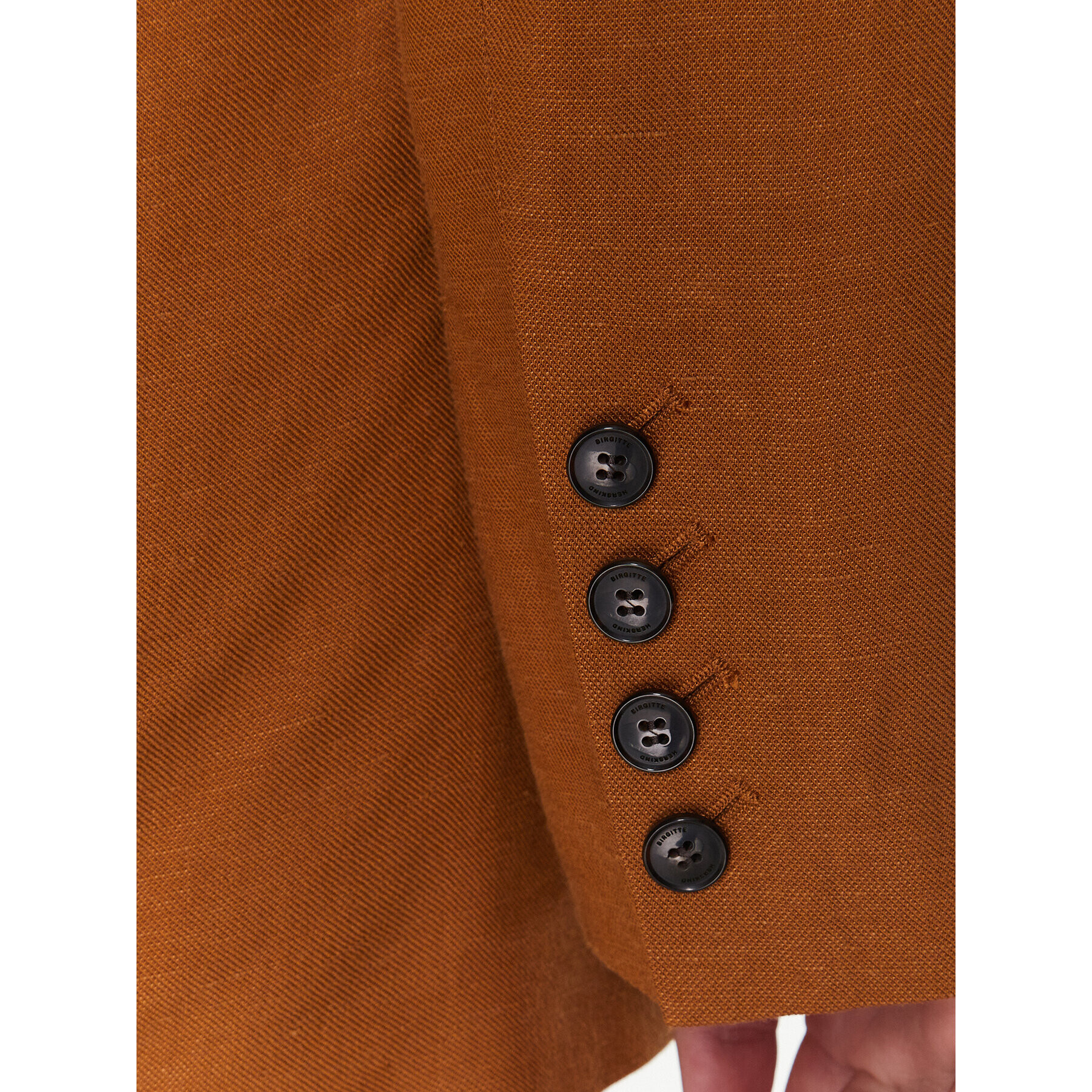 Herskind Сако Lilith 4755840 Кафяв Regular Fit - Pepit.bg