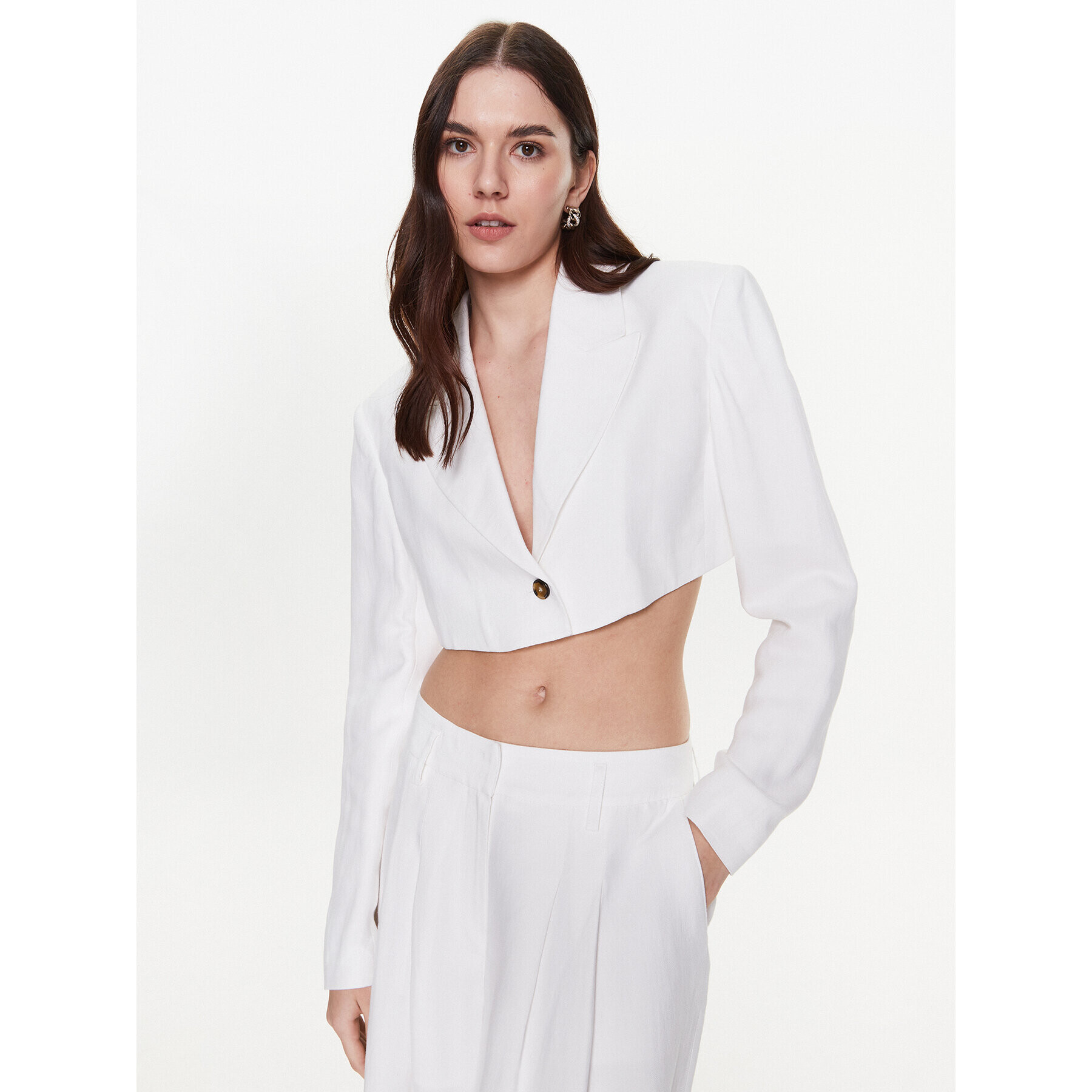 Herskind Сако Loreen 4757840 Бял Regular Fit - Pepit.bg