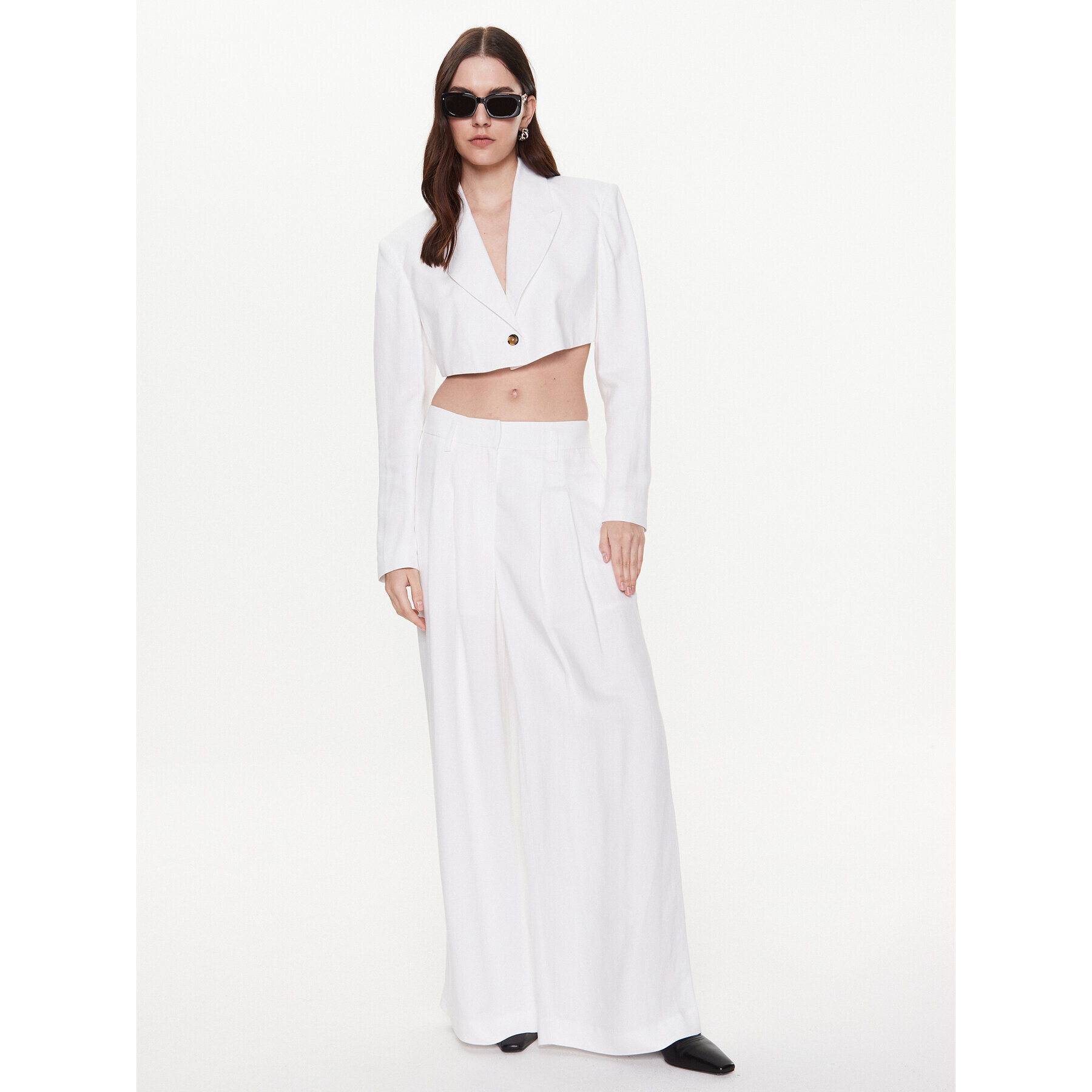 Herskind Сако Loreen 4757840 Бял Regular Fit - Pepit.bg