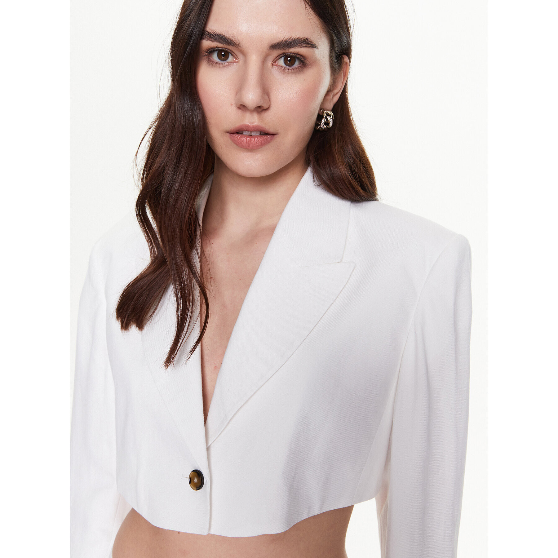 Herskind Сако Loreen 4757840 Бял Regular Fit - Pepit.bg