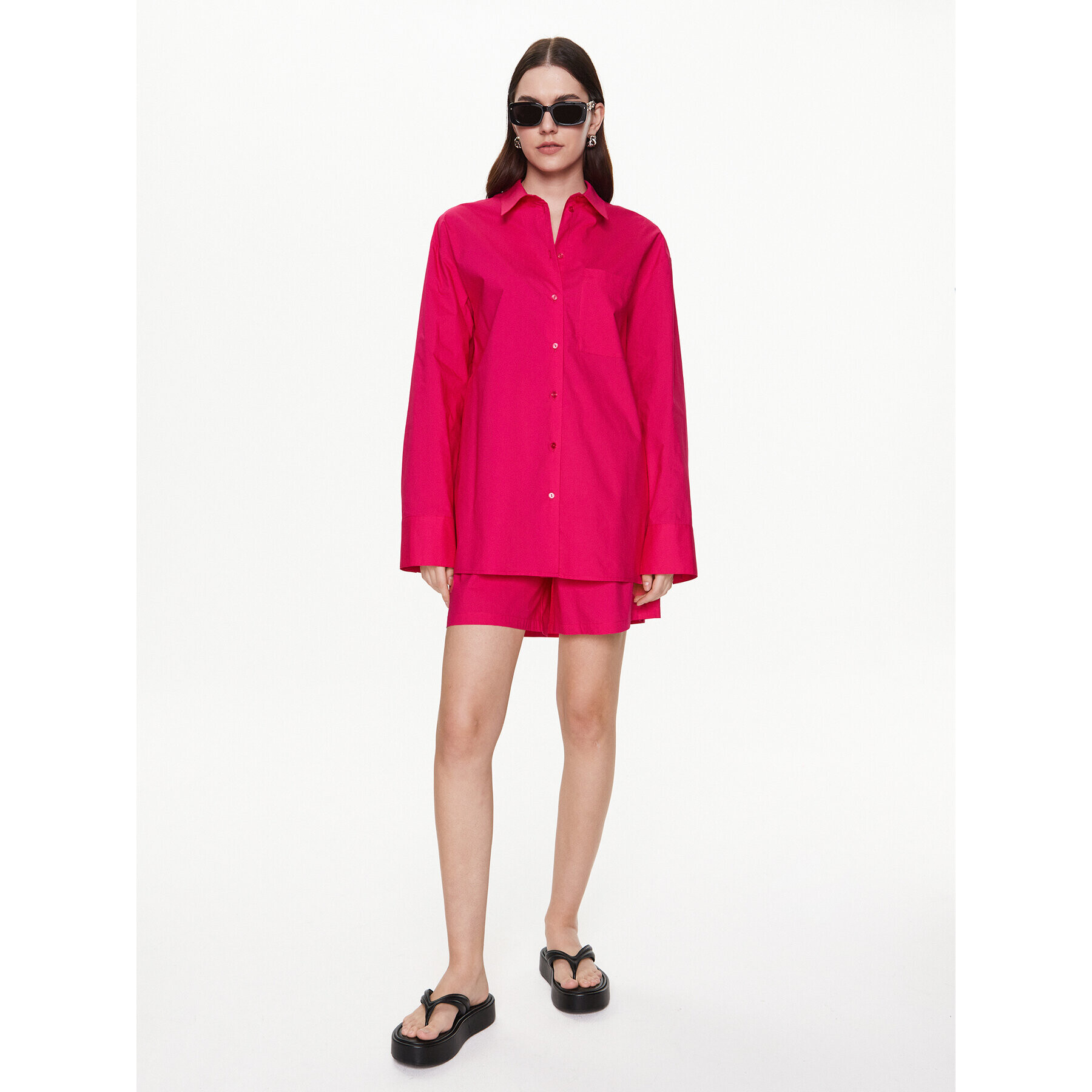 Herskind Шорти от плат Bryan 4704610 Розов Regular Fit - Pepit.bg