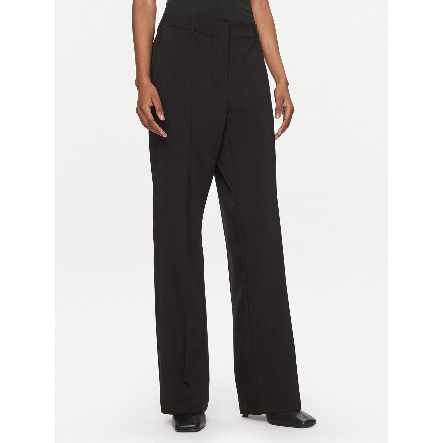Herskind Текстилни панталони 5008519 Черен Regular Fit - Pepit.bg