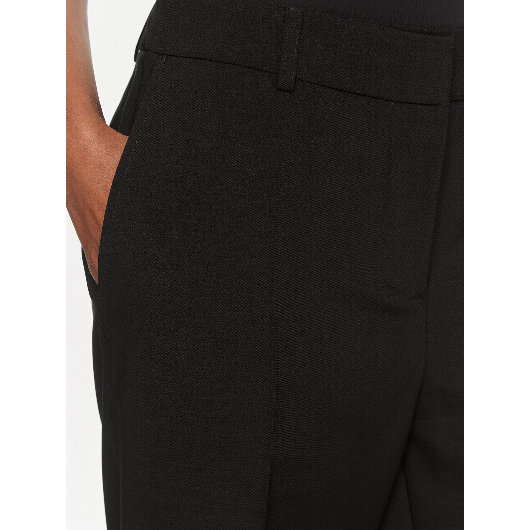 Herskind Текстилни панталони 5008519 Черен Regular Fit - Pepit.bg