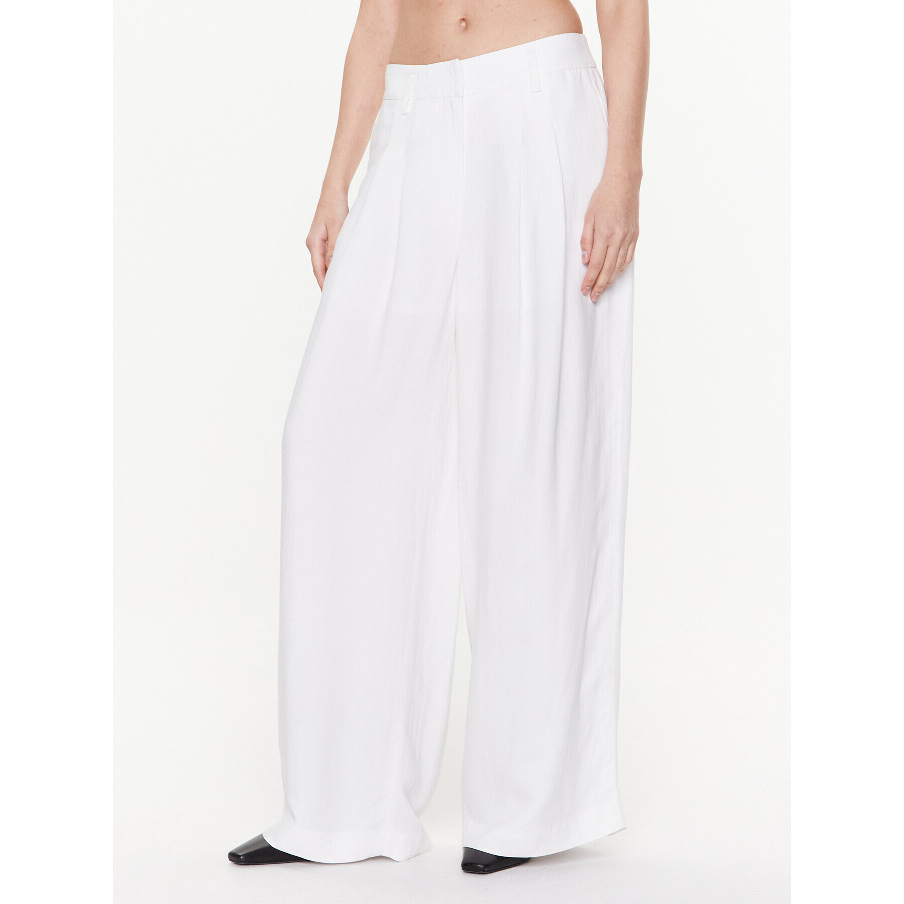 Herskind Текстилни панталони Lotus 4729840 Бял Regular Fit - Pepit.bg