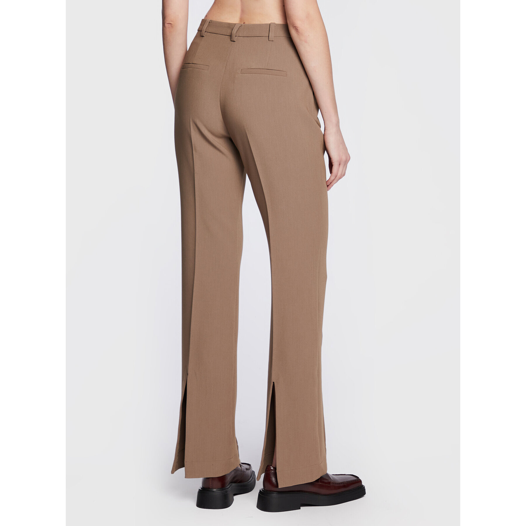 Herskind Текстилни панталони Valentina 4647668 Бежов Regular Fit - Pepit.bg