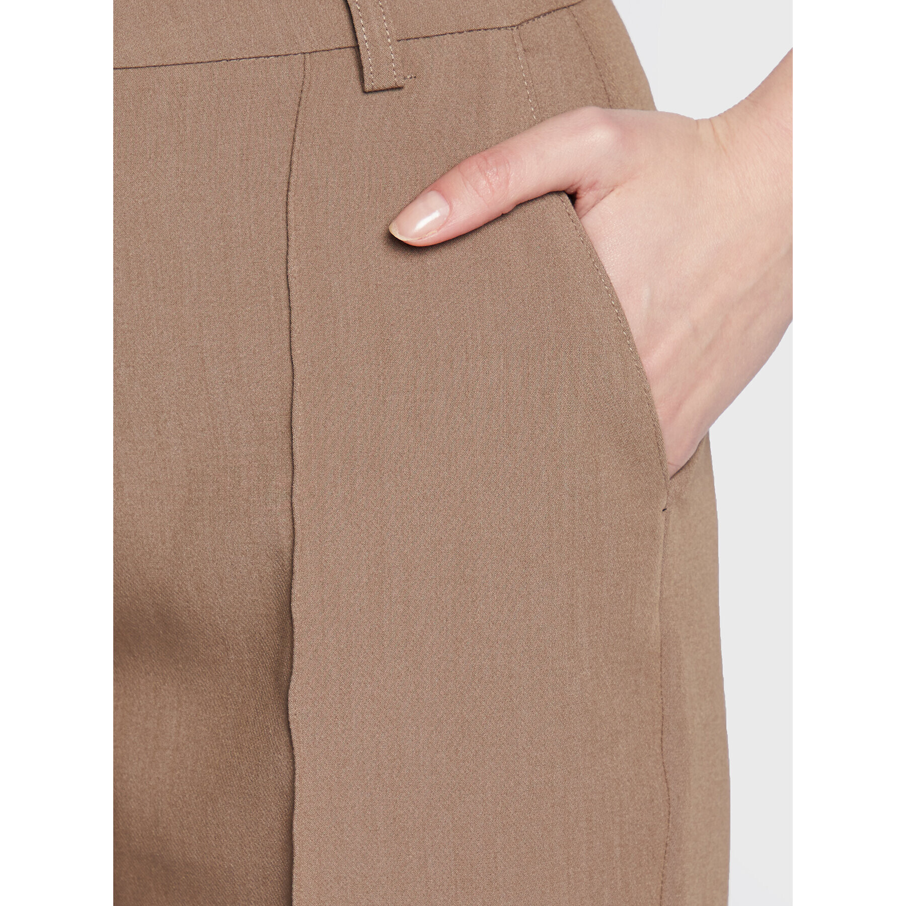 Herskind Текстилни панталони Valentina 4647668 Бежов Regular Fit - Pepit.bg