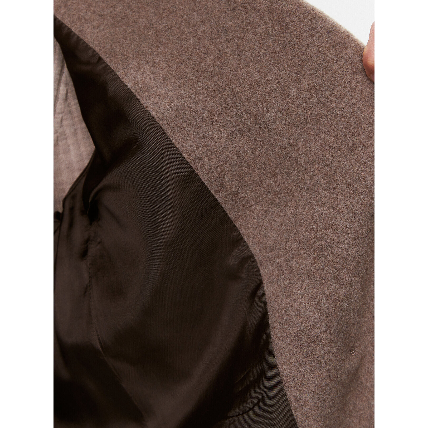 Herskind Вълнено палто Wanda 4908816 Бежов Regular Fit - Pepit.bg