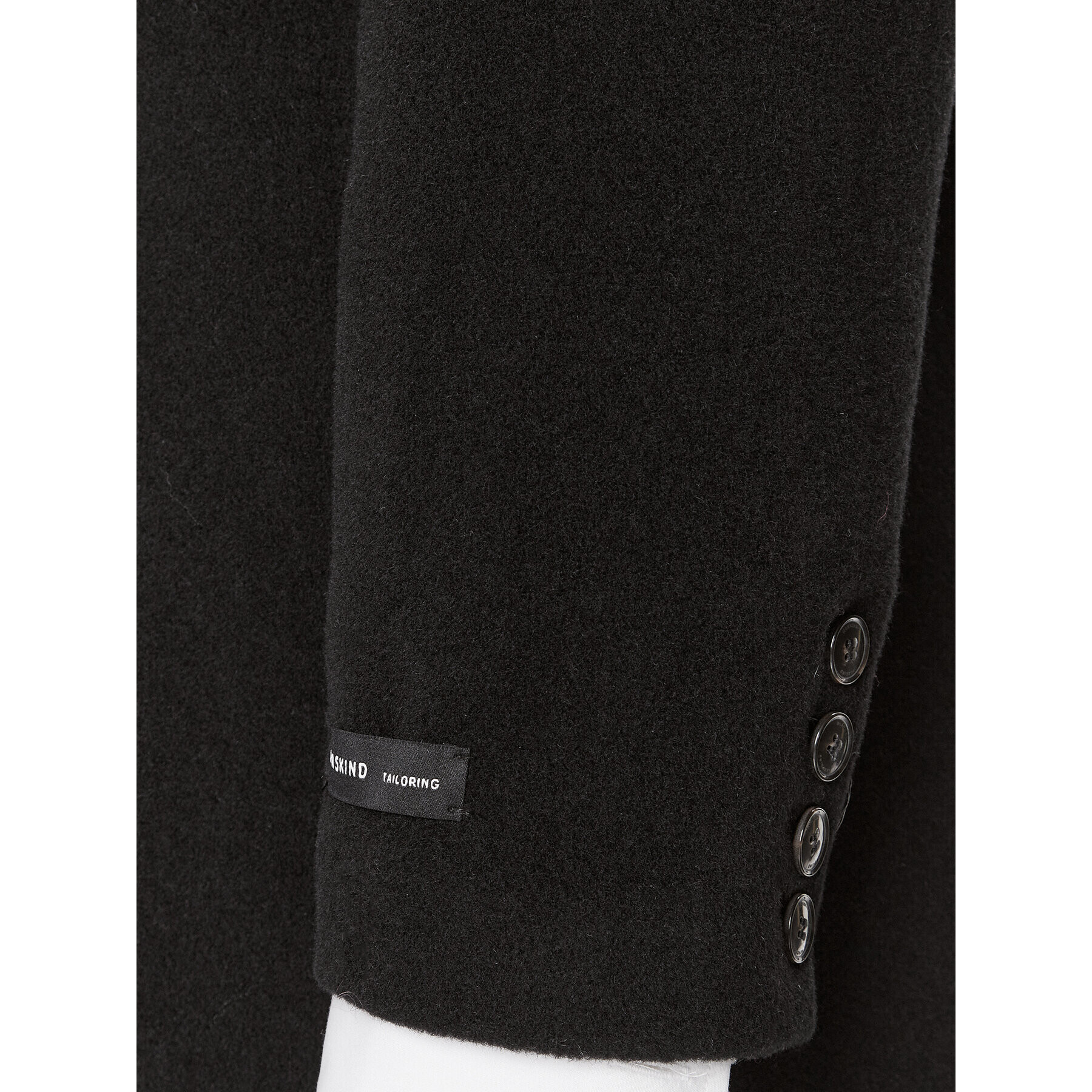 Herskind Вълнено палто Wanda 4908816 Черен Oversize - Pepit.bg