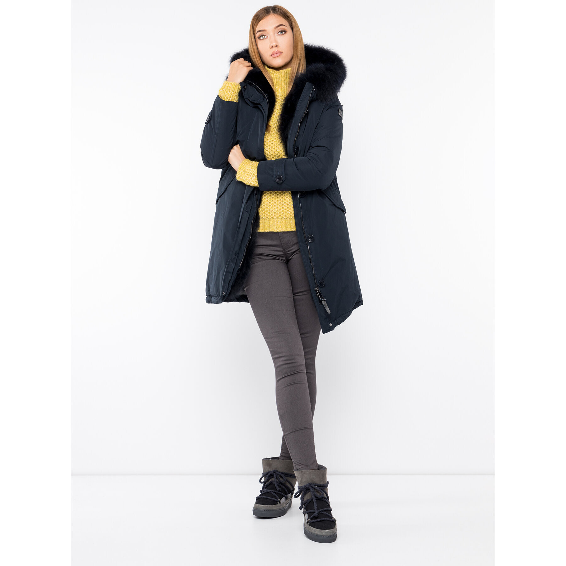 Hetregó Парка 8H673F 19W016 Тъмносин Regular Fit - Pepit.bg