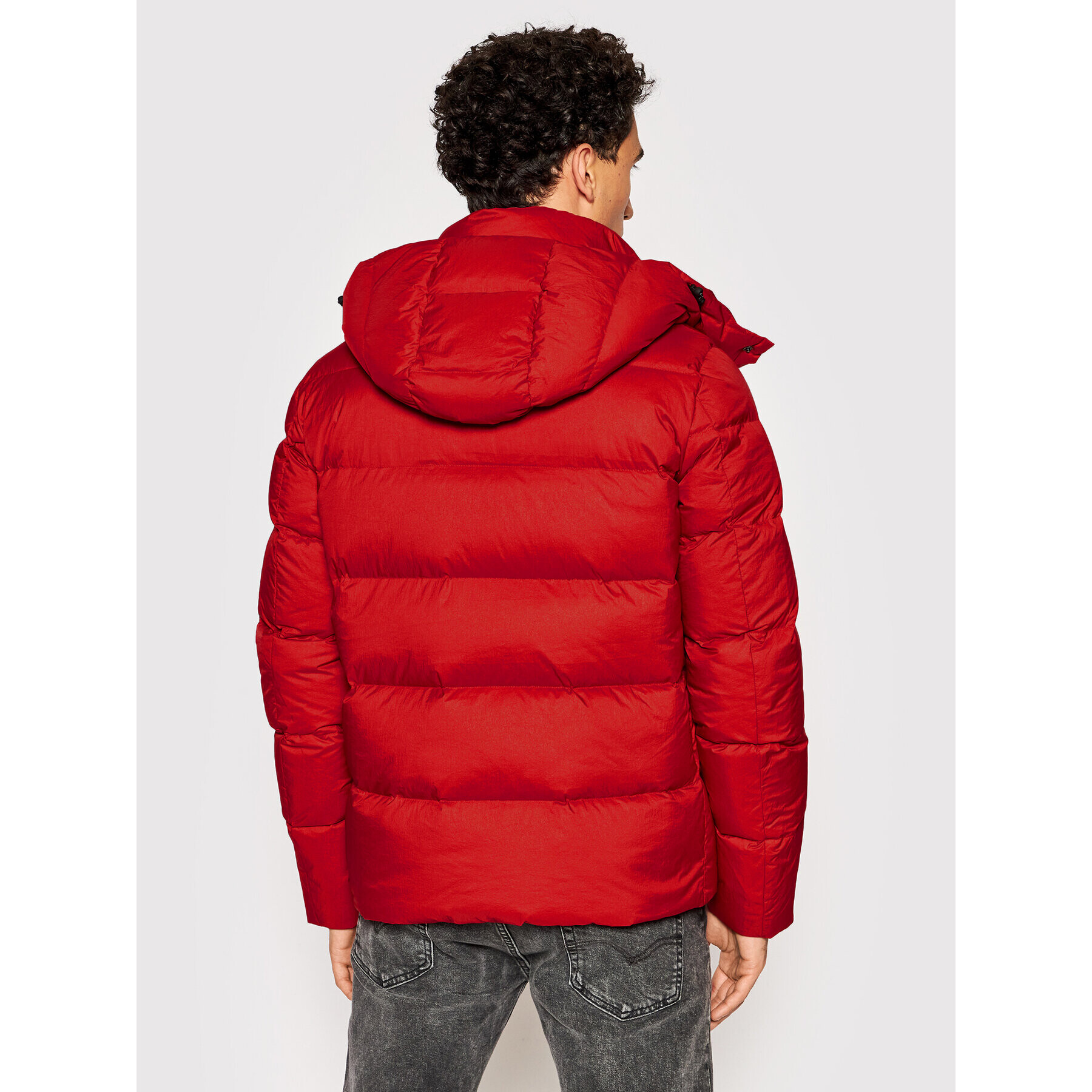 Hetregó Пухено яке Eddie 8L428 21WU06 Червен Regular Fit - Pepit.bg