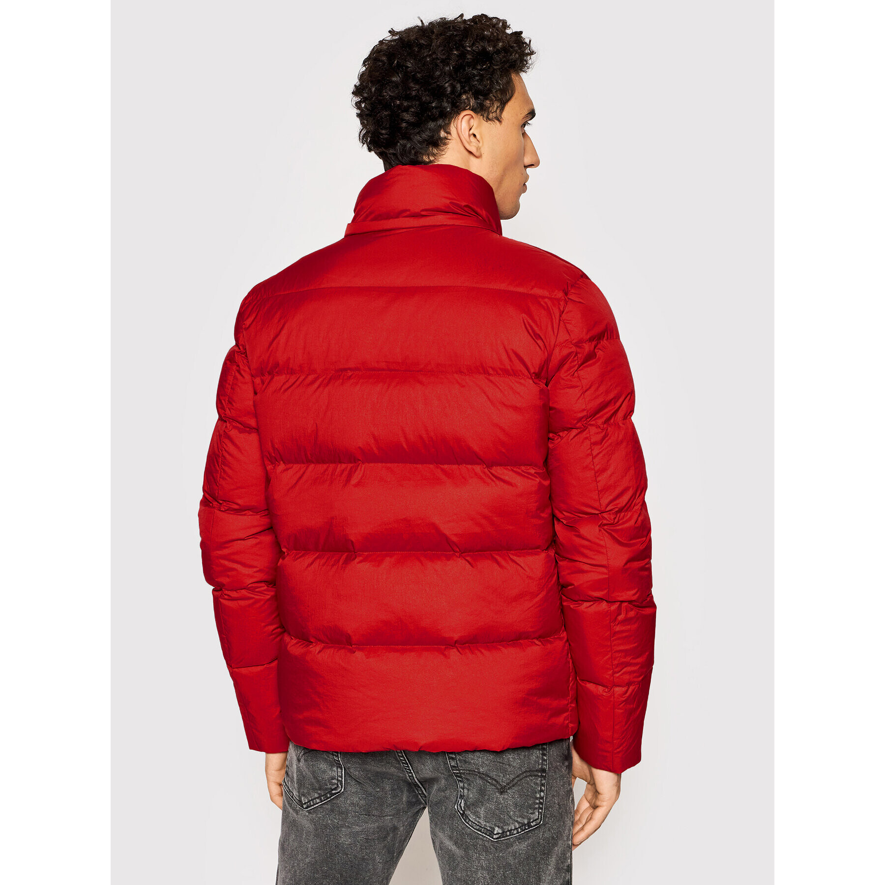Hetregó Пухено яке Eddie 8L428 21WU06 Червен Regular Fit - Pepit.bg