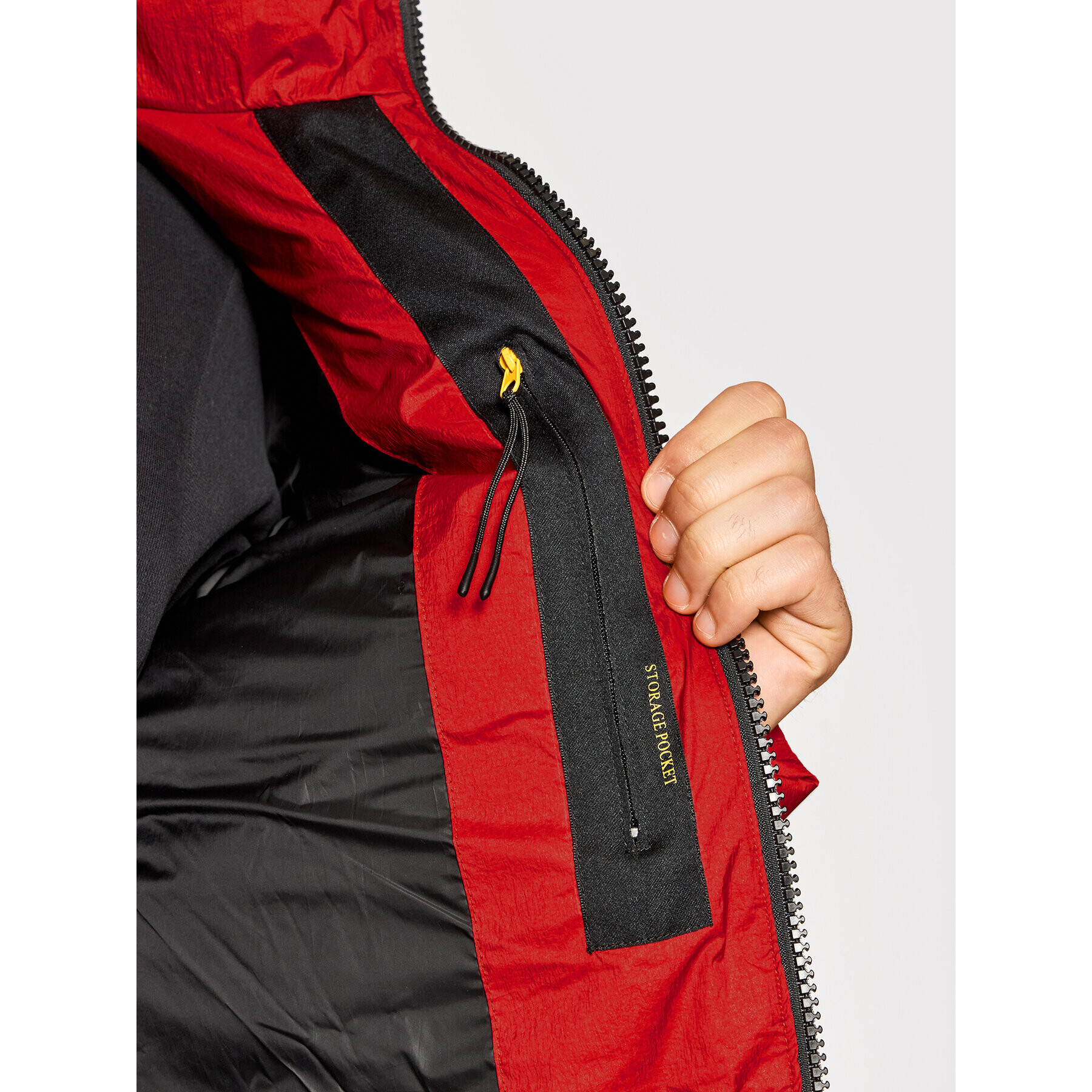 Hetregó Пухено яке Eddie 8L428 21WU06 Червен Regular Fit - Pepit.bg
