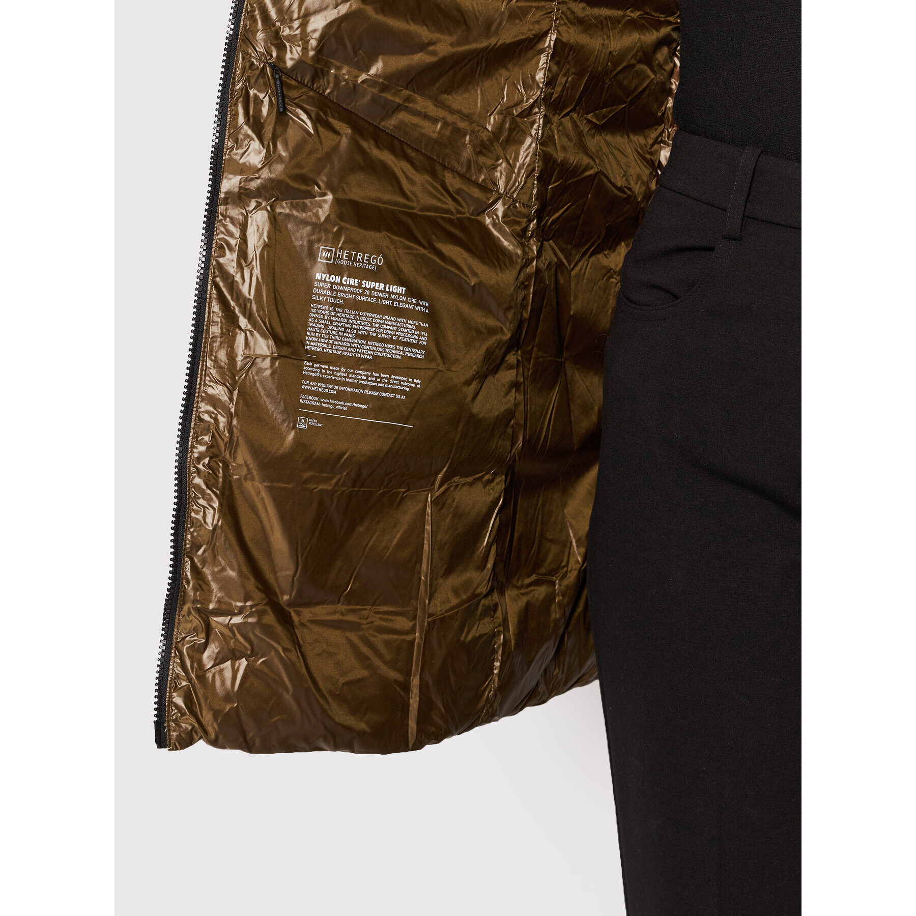 Hetregó Пухено яке Hekate 8L714M 21WD04 Бежов Regular Fit - Pepit.bg