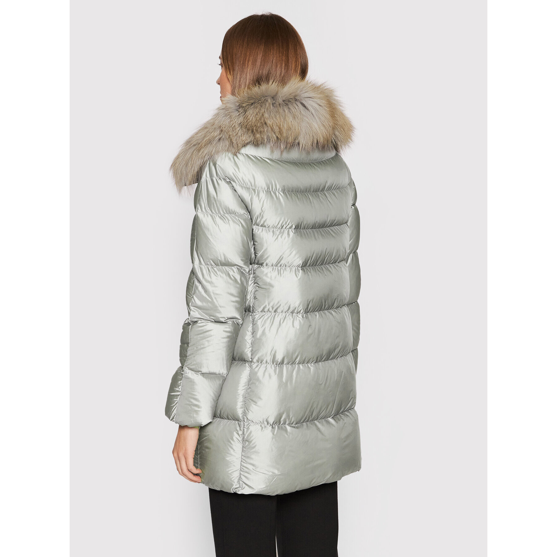 Hetregó Пухено яке Jasmine 21 8L604F Сив Regular Fit - Pepit.bg