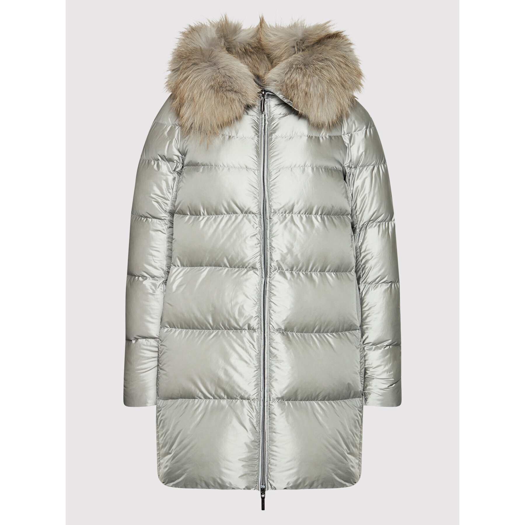 Hetregó Пухено яке Jasmine 21 8L604F Сив Regular Fit - Pepit.bg