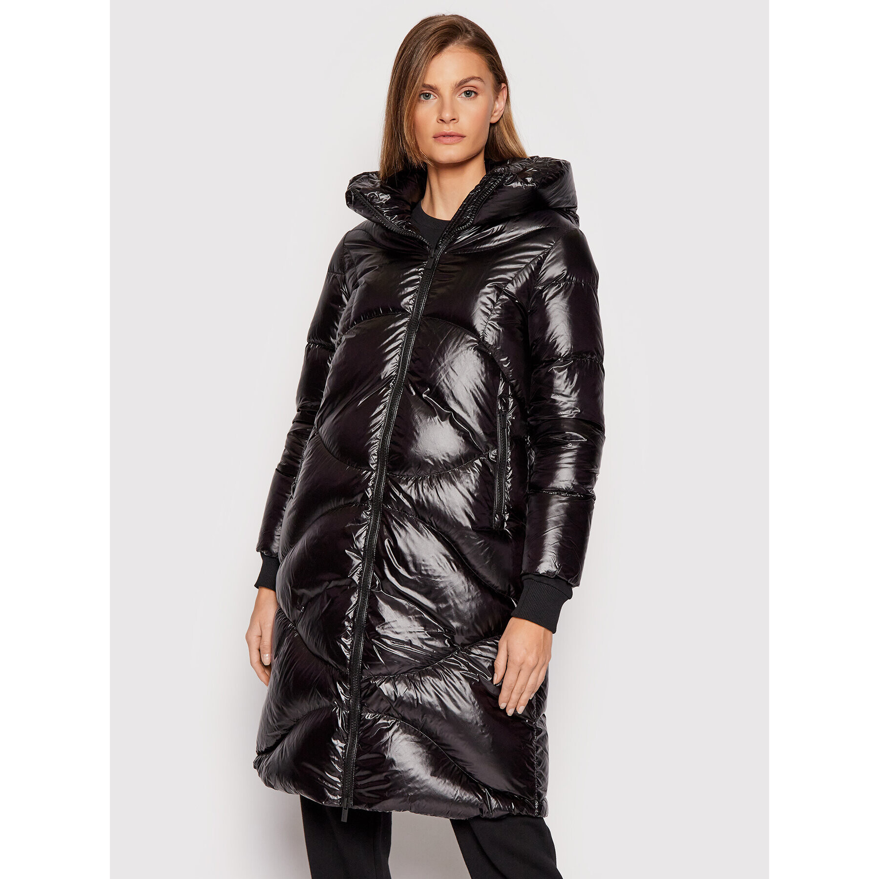 Hetregó Пухено яке Thetis 8L671 21WD04 Черен Regular Fit - Pepit.bg