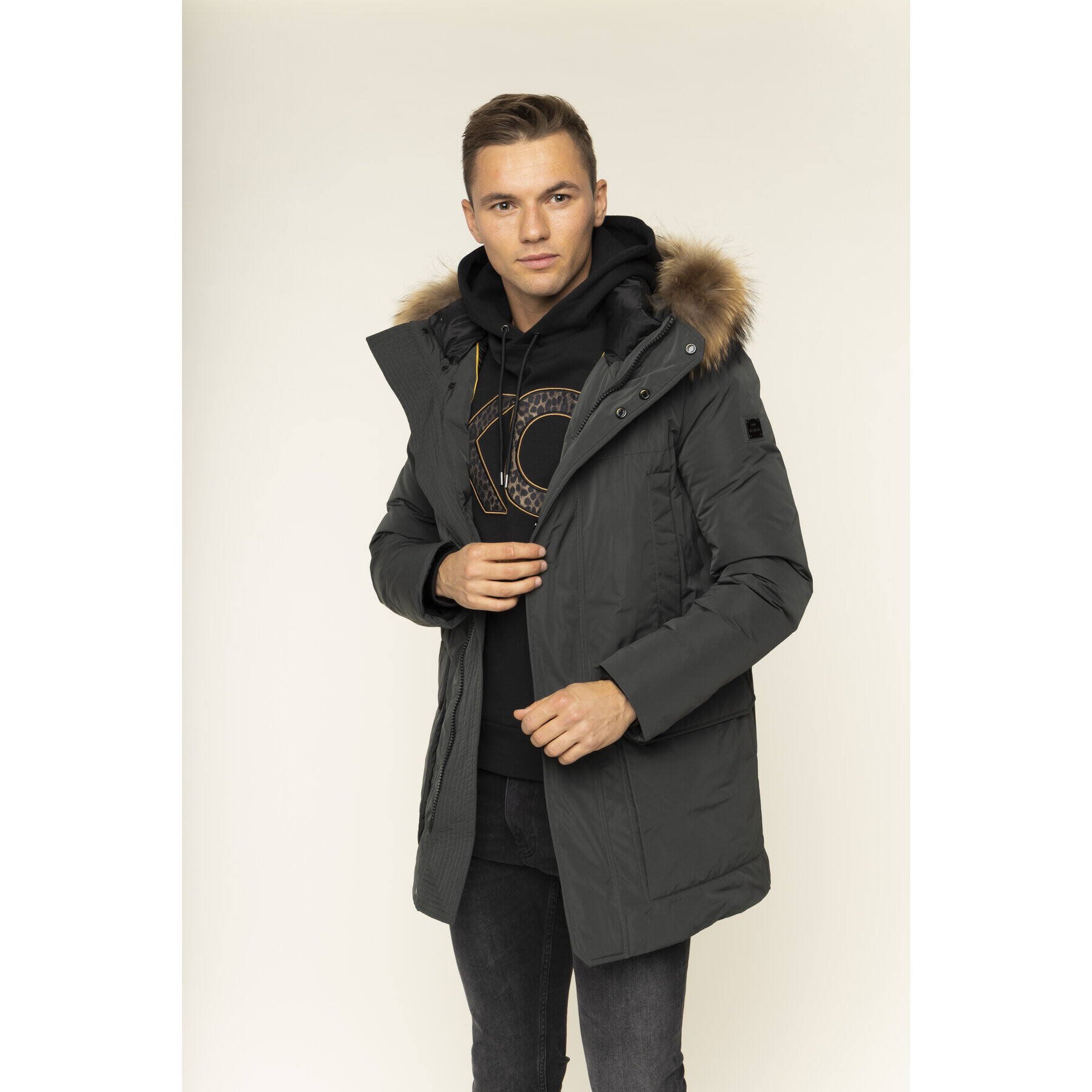 Hetregó Пухено яке Byron 8H473M 19W016 Зелен Regular Fit - Pepit.bg