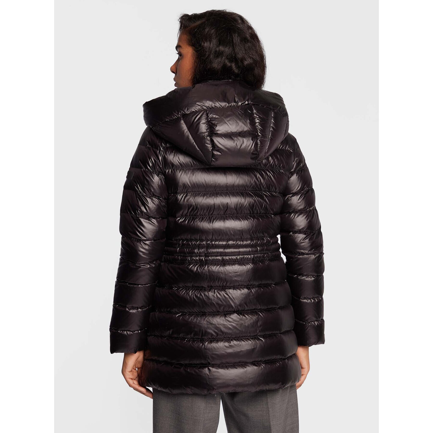 Hetregó Пухено яке Gladys 8M701 22WD04 Черен Regular Fit - Pepit.bg