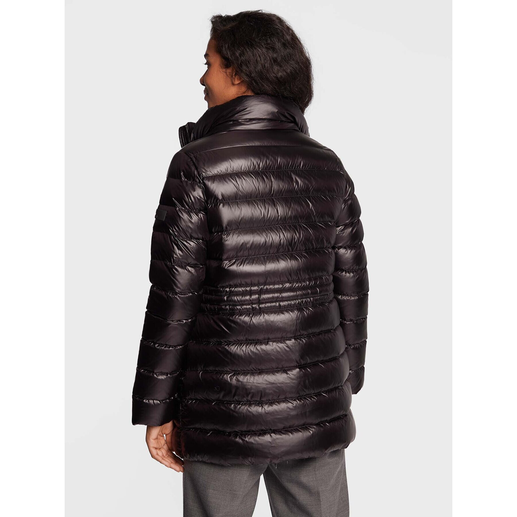 Hetregó Пухено яке Gladys 8M701 22WD04 Черен Regular Fit - Pepit.bg