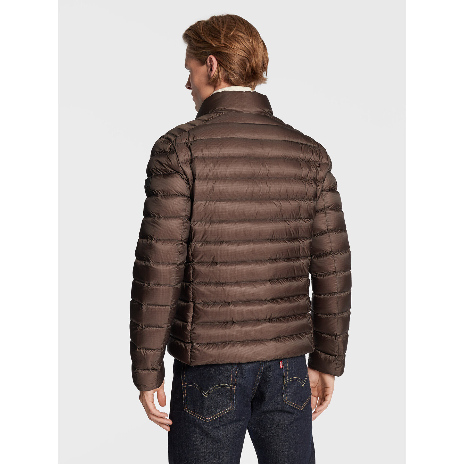 Hetregó Пухено яке Jacobs 8M411 22WU03 Кафяв Regular Fit - Pepit.bg