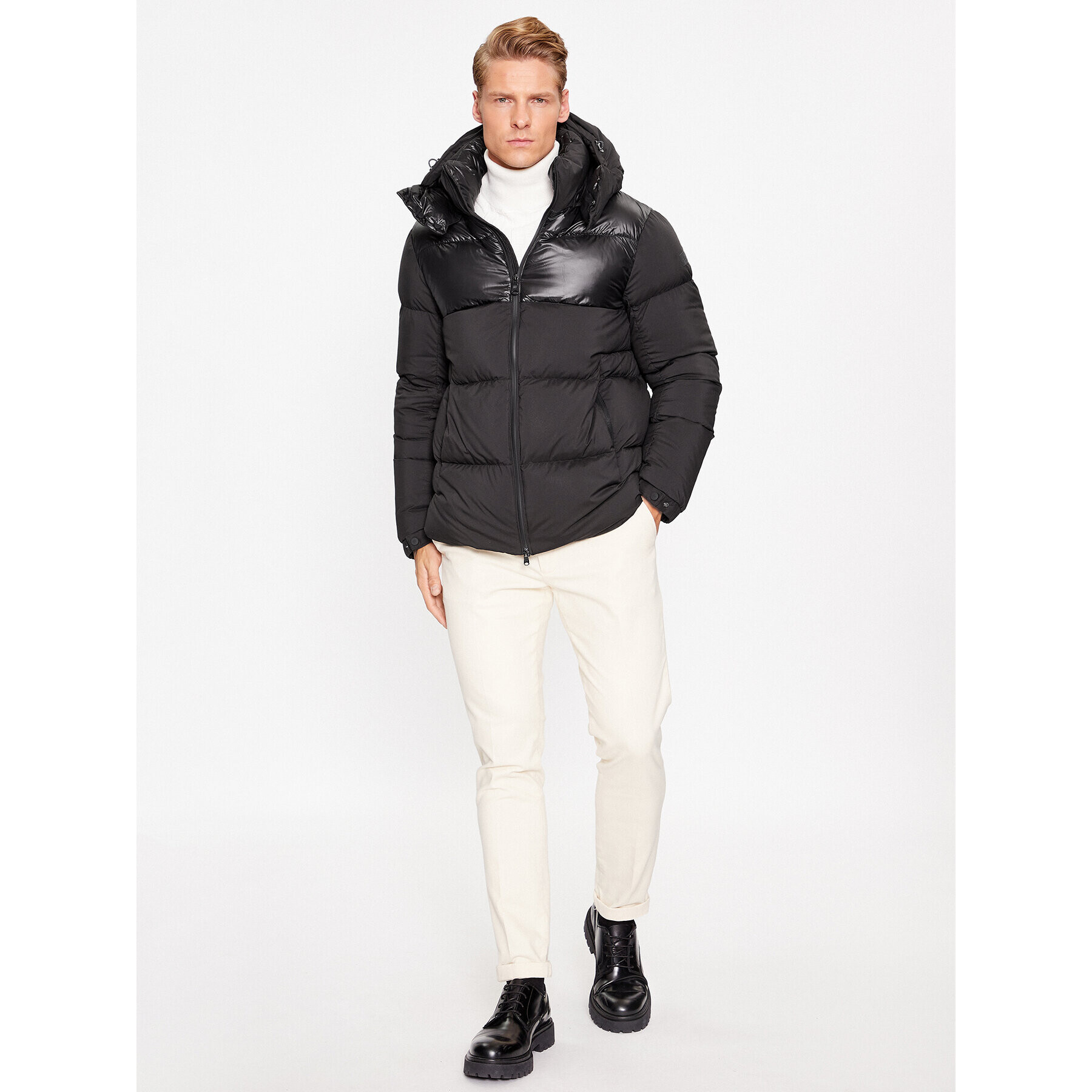 Hetregó Пухено яке Jasper 8K501 23WU10 Черен Regular Fit - Pepit.bg
