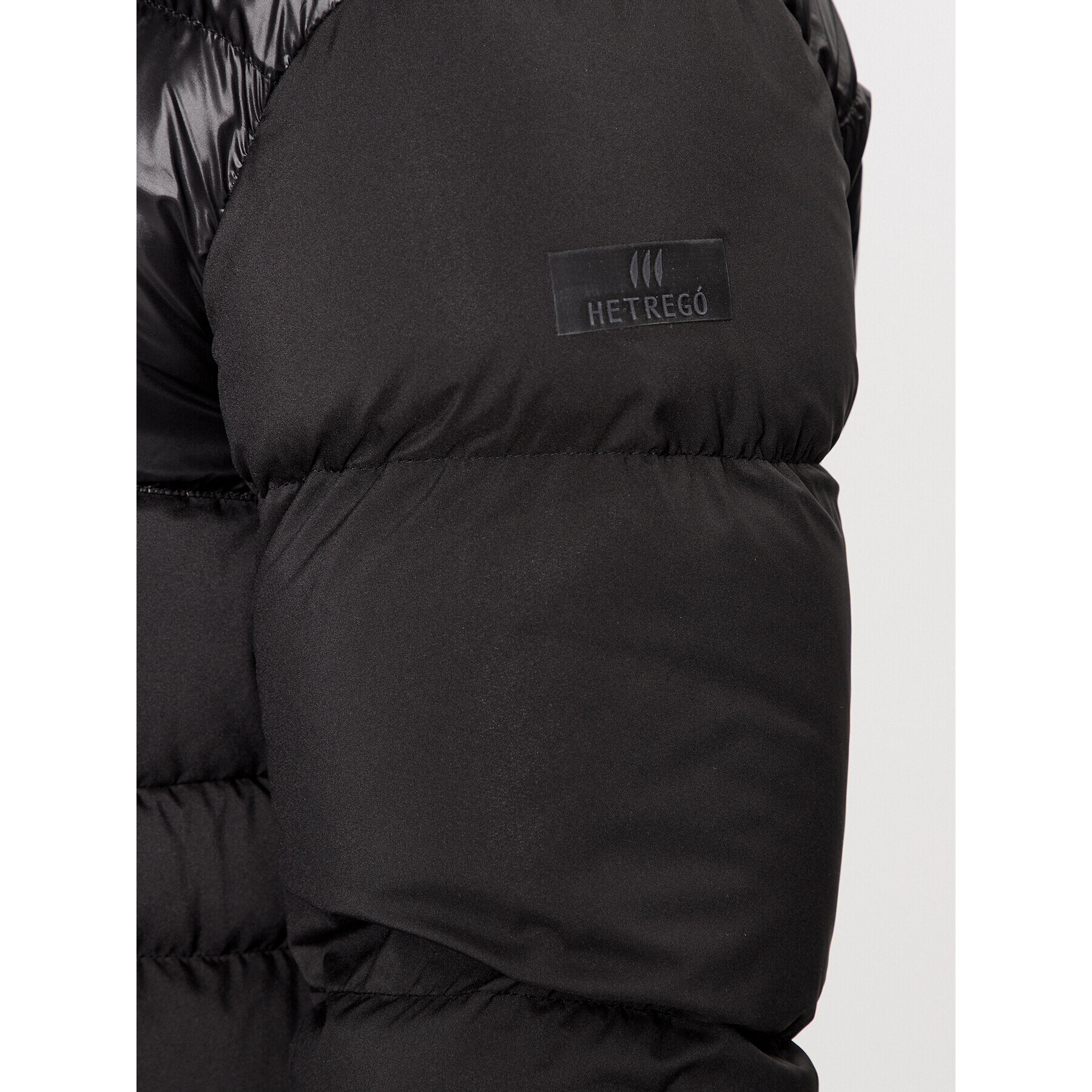 Hetregó Пухено яке Jasper 8K501 23WU10 Черен Regular Fit - Pepit.bg