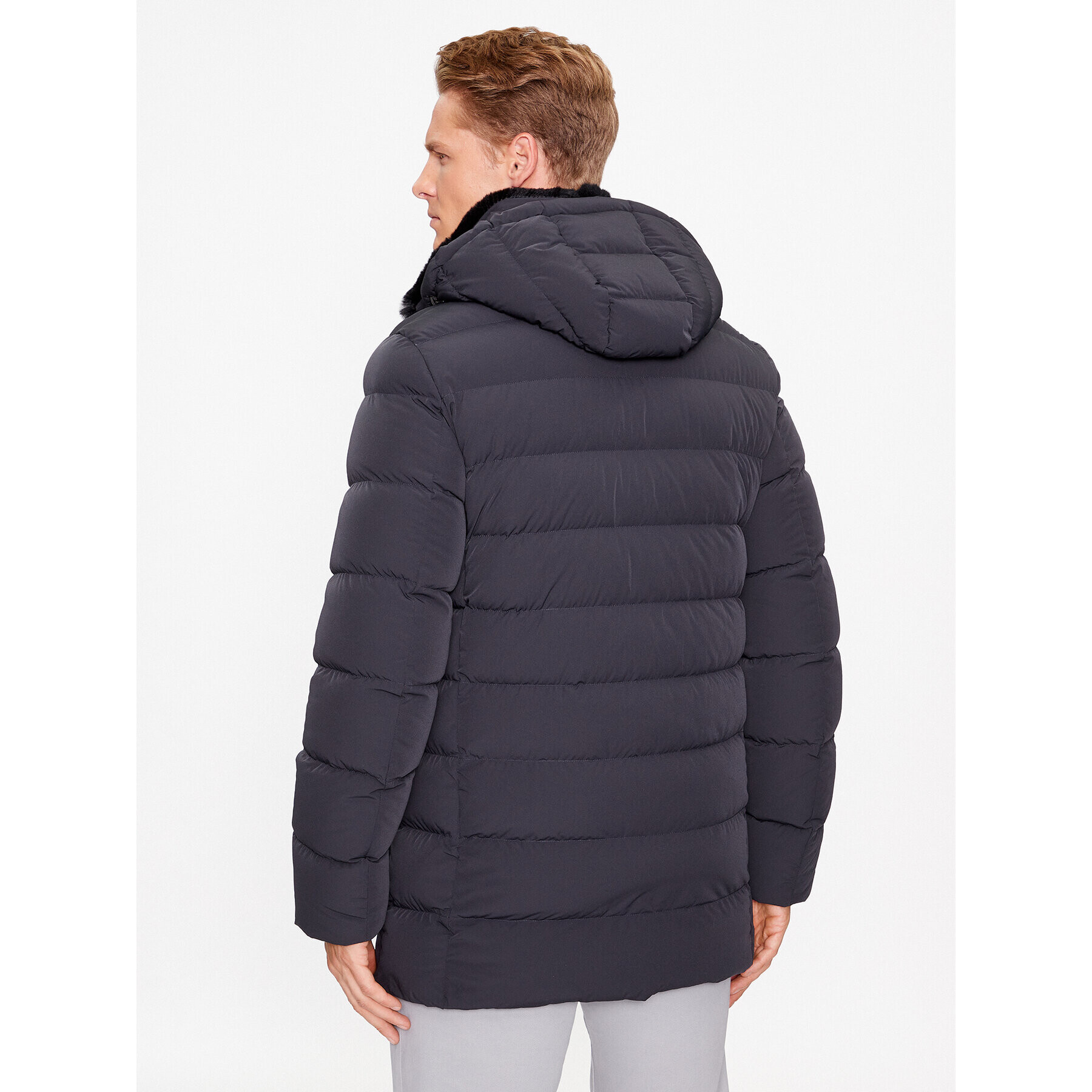 Hetregó Пухено яке Joseph 8K435R 23WU07 Сив Regular Fit - Pepit.bg