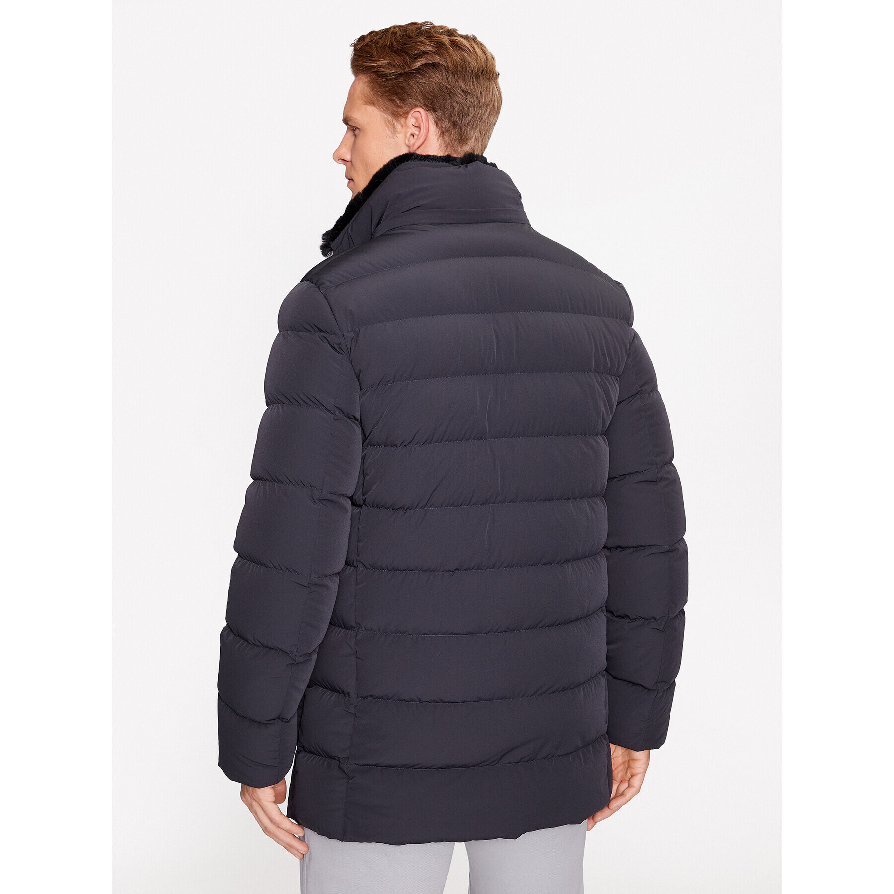 Hetregó Пухено яке Joseph 8K435R 23WU07 Сив Regular Fit - Pepit.bg