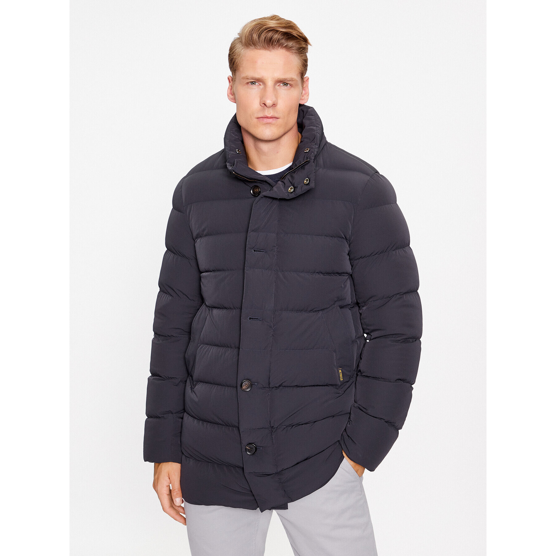 Hetregó Пухено яке Joseph 8K435R 23WU07 Сив Regular Fit - Pepit.bg