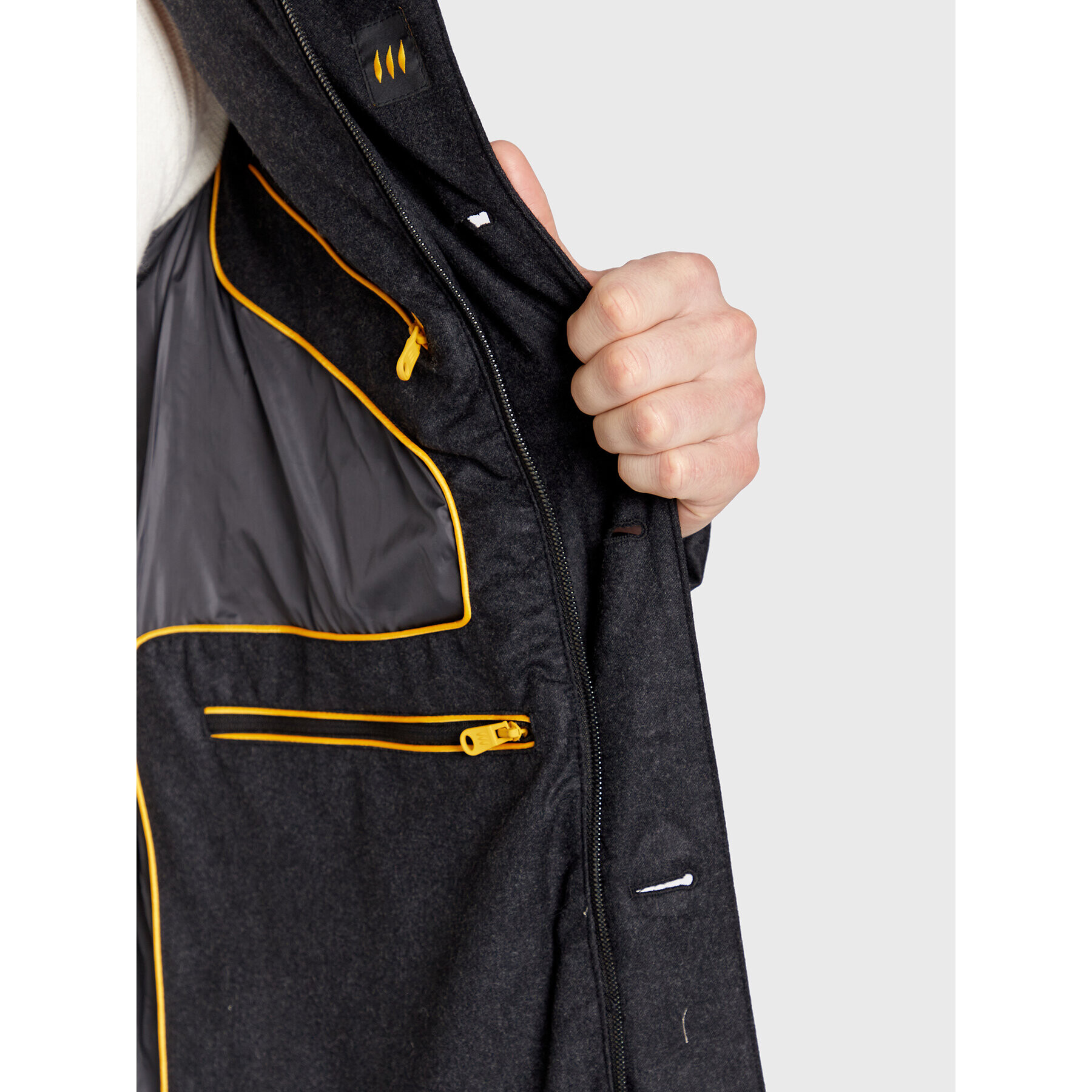 Hetregó Пухено яке Joshua22 8M514R Сив Regular Fit - Pepit.bg