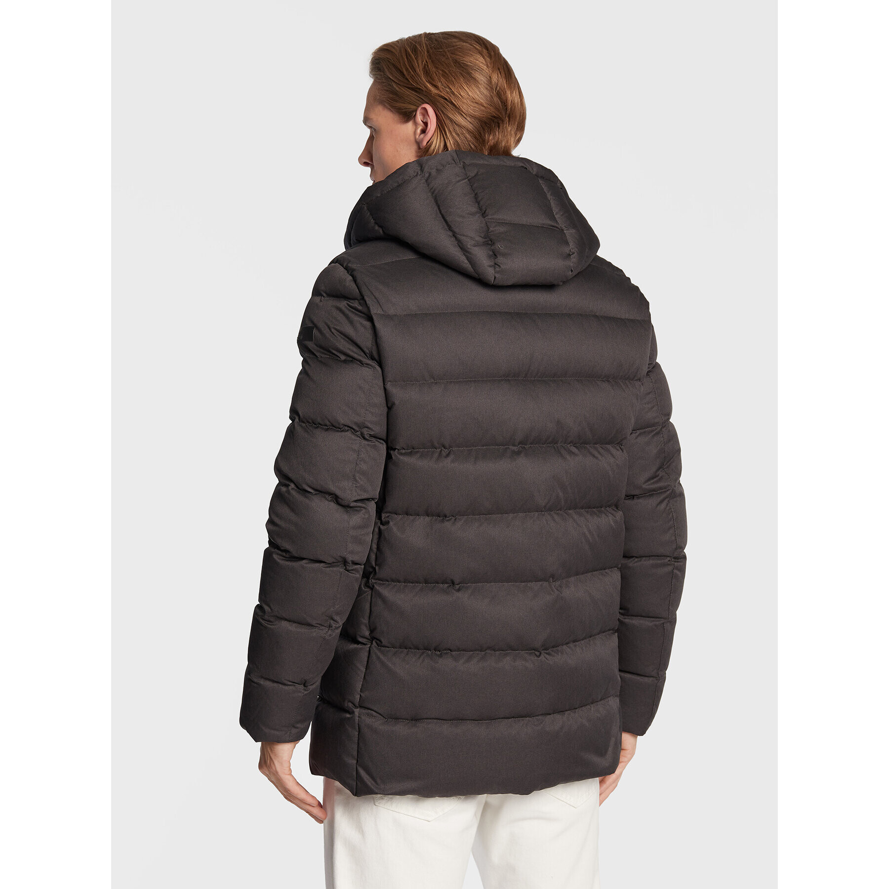 Hetregó Пухено яке Minardi 8M491 22WU17 Сив Regular Fit - Pepit.bg