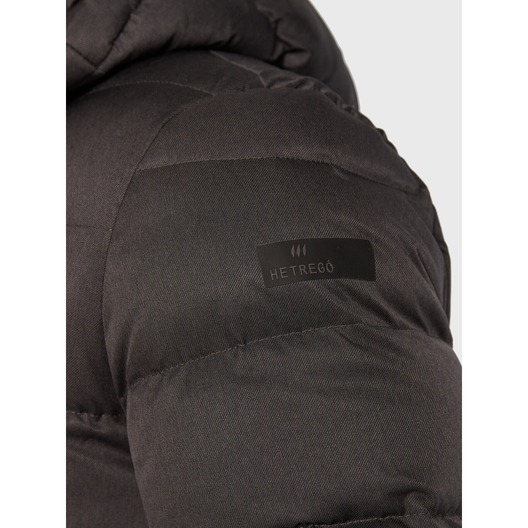 Hetregó Пухено яке Minardi 8M491 22WU17 Сив Regular Fit - Pepit.bg