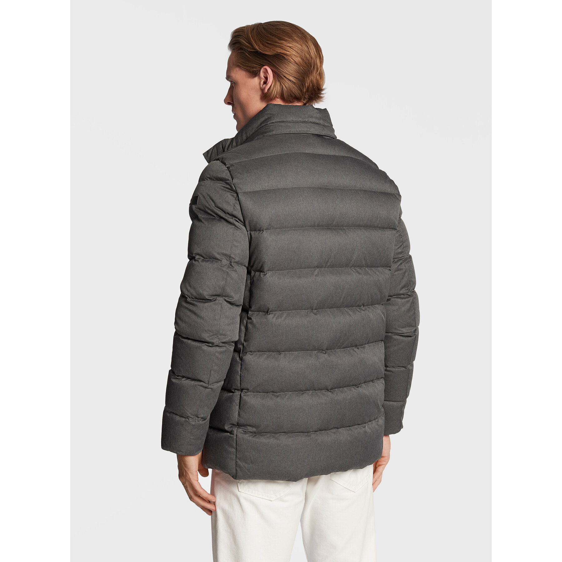 Hetregó Пухено яке Minardi 8M491 22WU17 Сив Regular Fit - Pepit.bg