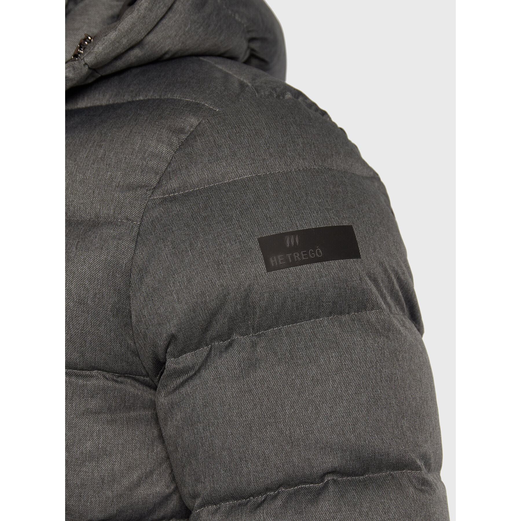 Hetregó Пухено яке Minardi 8M491 22WU17 Сив Regular Fit - Pepit.bg