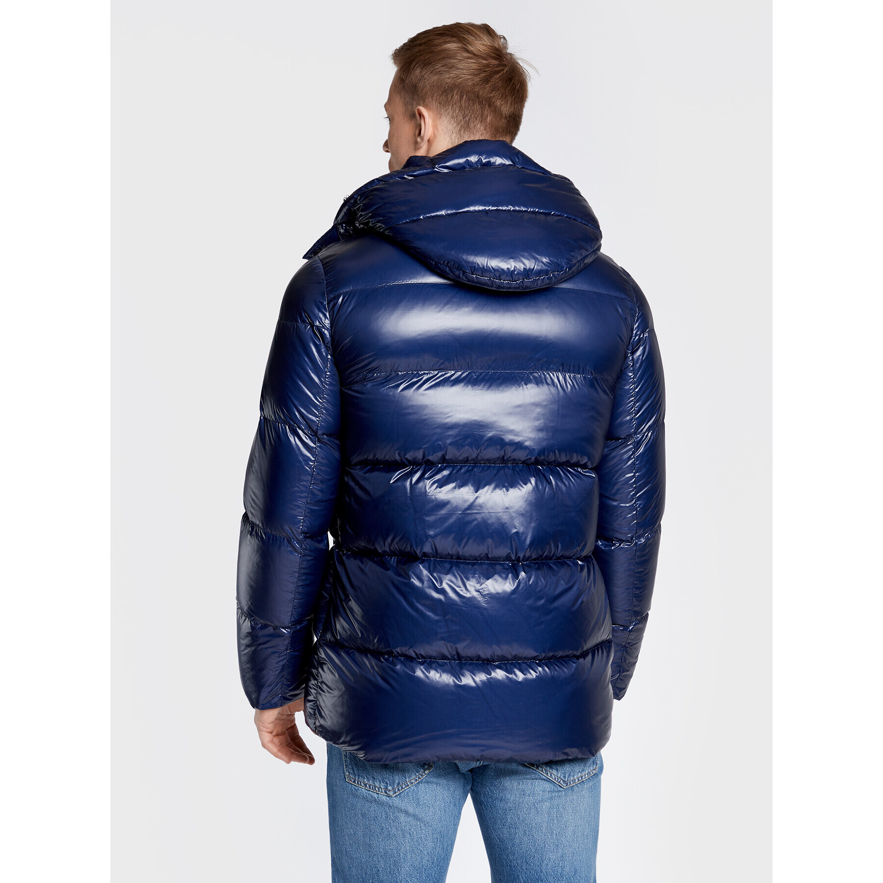 Hetregó Пухено яке Murray 8M562 22WU06 Тъмносин Regular Fit - Pepit.bg
