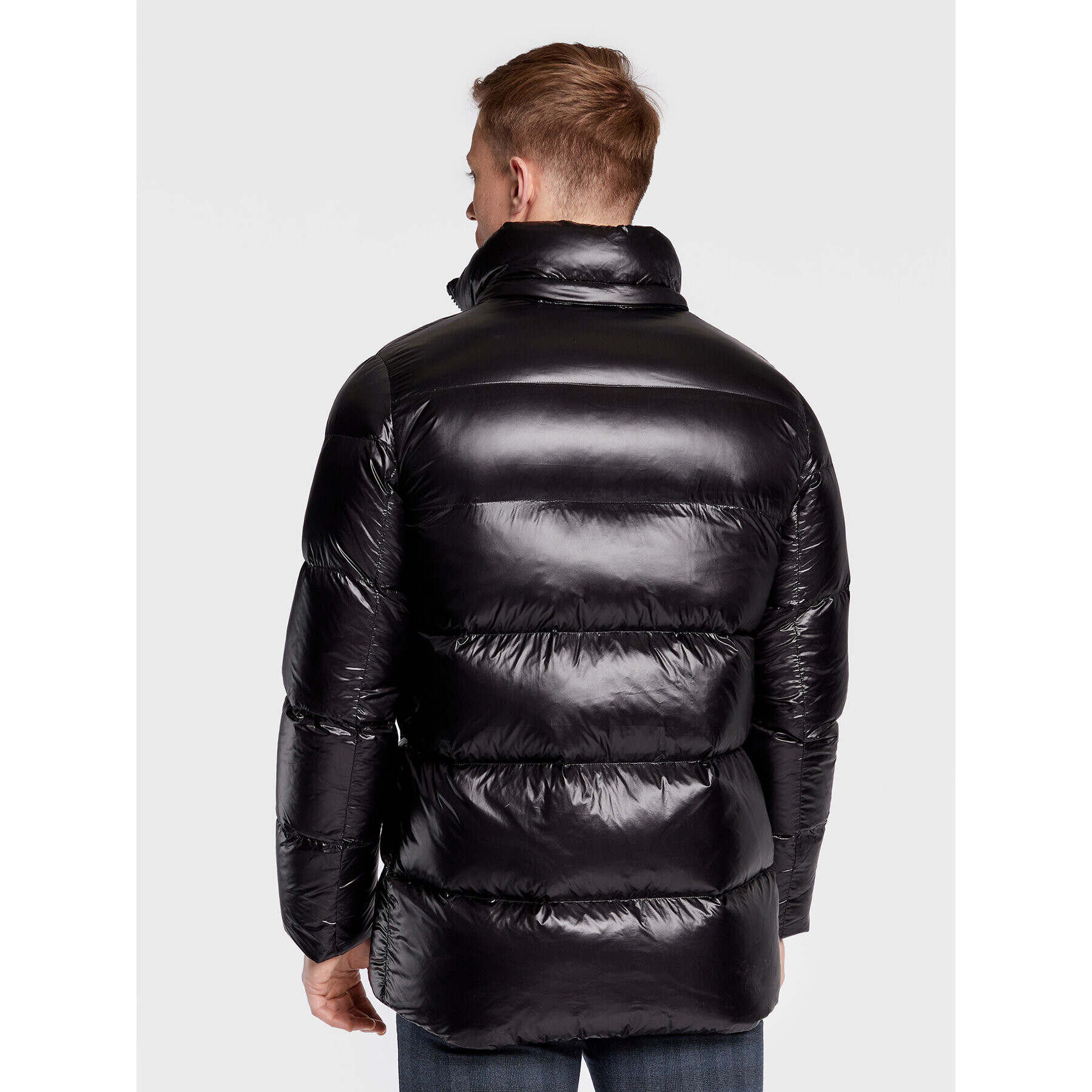 Hetregó Пухено яке Murray 8M562 Черен Regular Fit - Pepit.bg