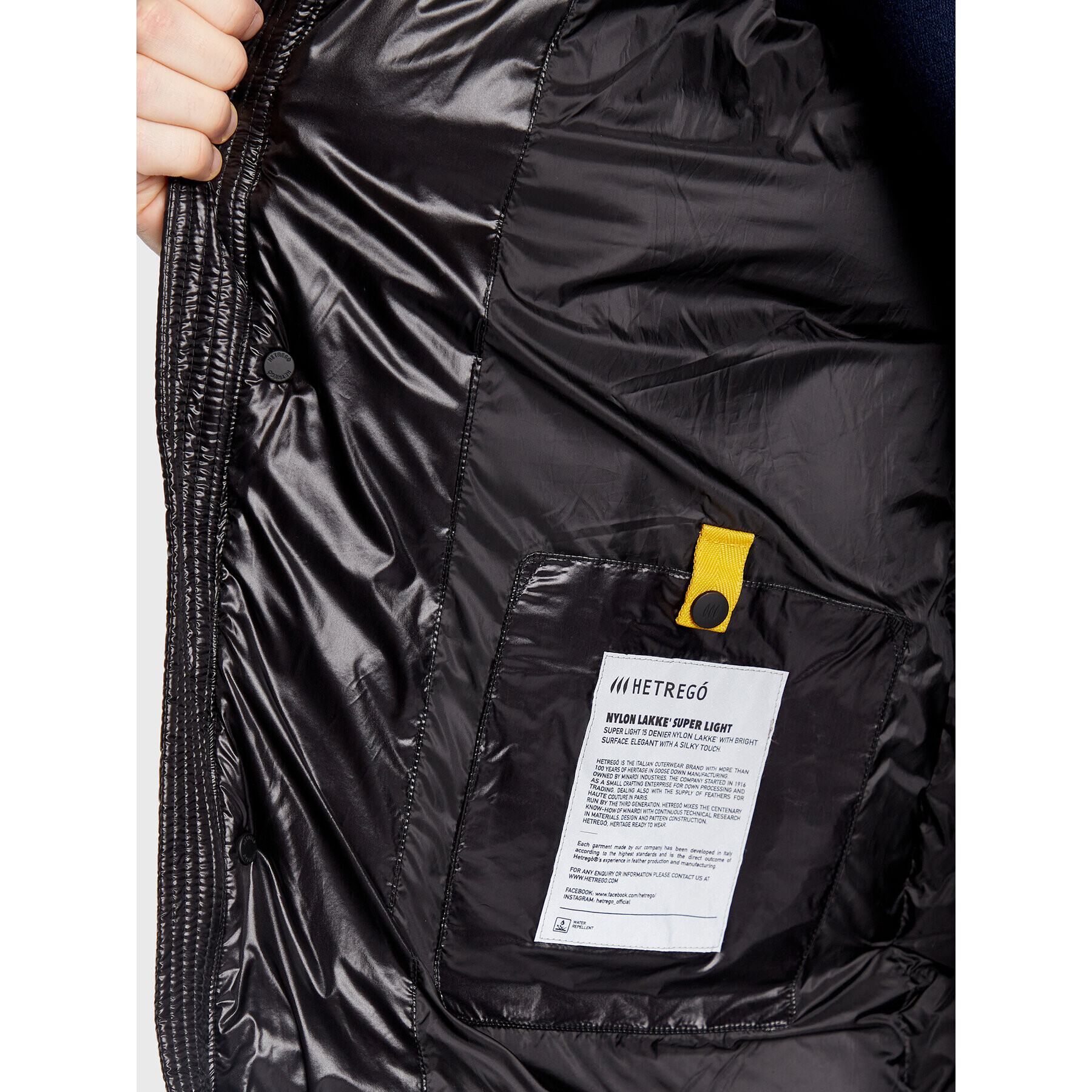 Hetregó Пухено яке Murray 8M562 Черен Regular Fit - Pepit.bg