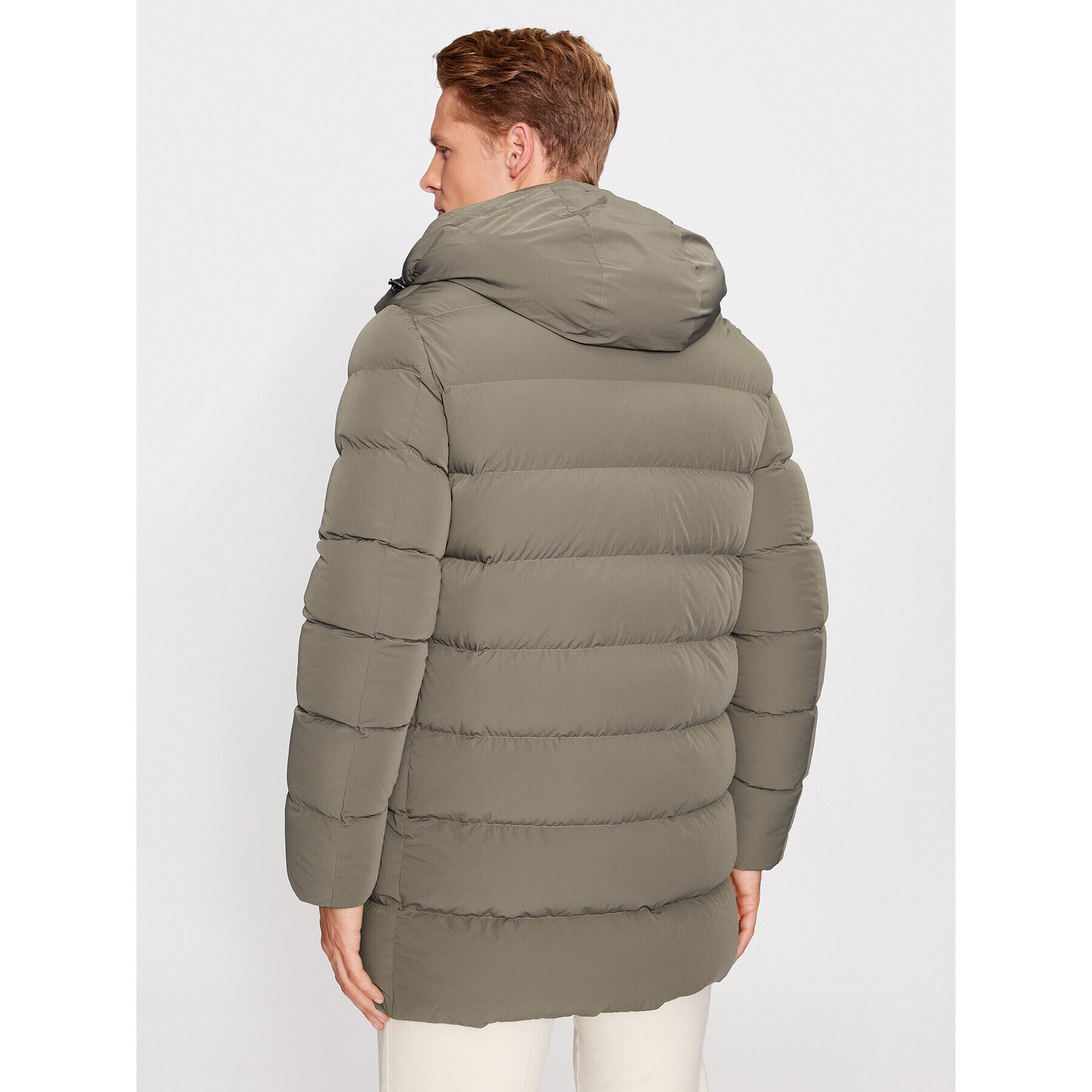 Hetregó Пухено яке Parker 8K436M 23WU07 Сив Regular Fit - Pepit.bg