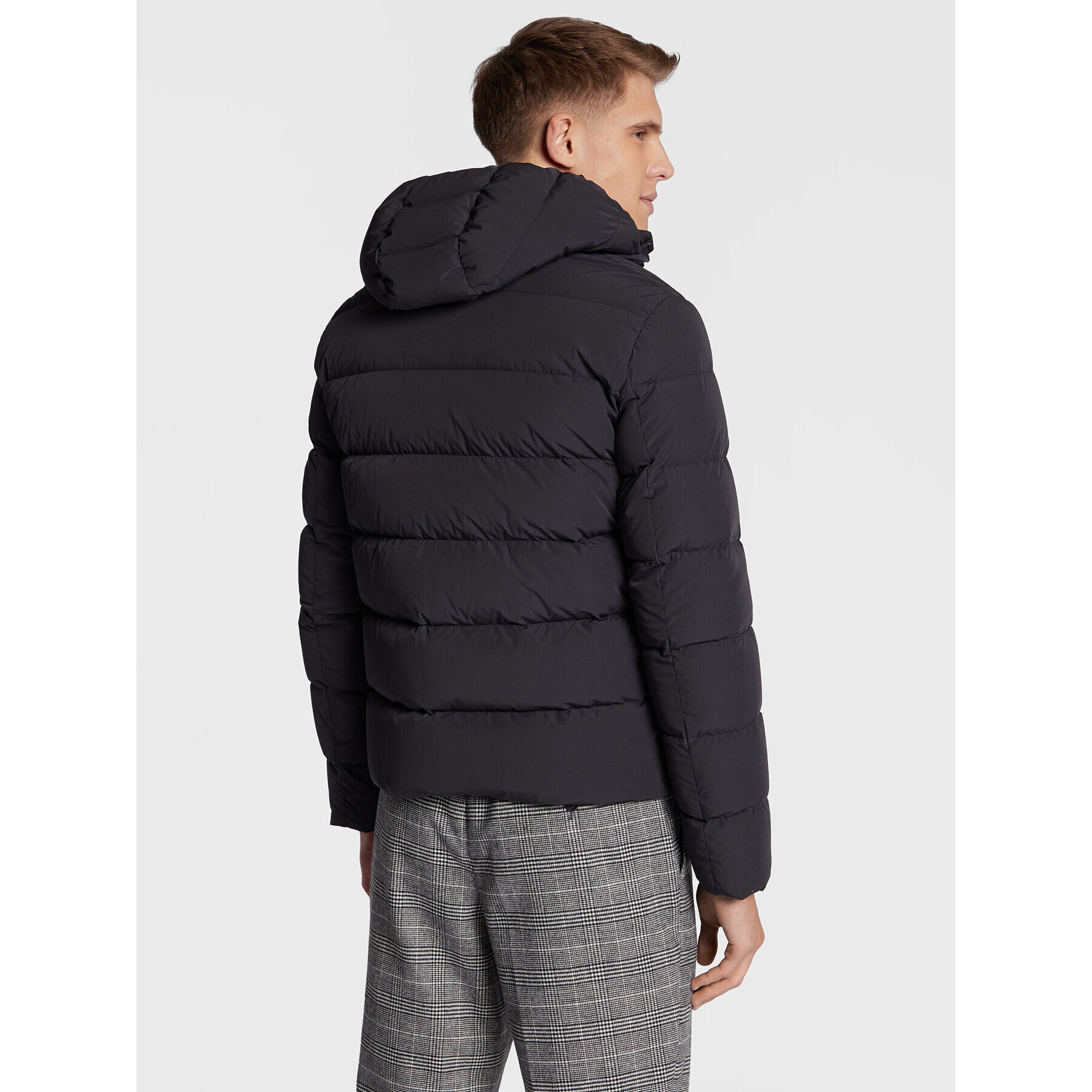 Hetregó Пухено яке Thomas 8M424 22WU09 Черен Regular Fit - Pepit.bg