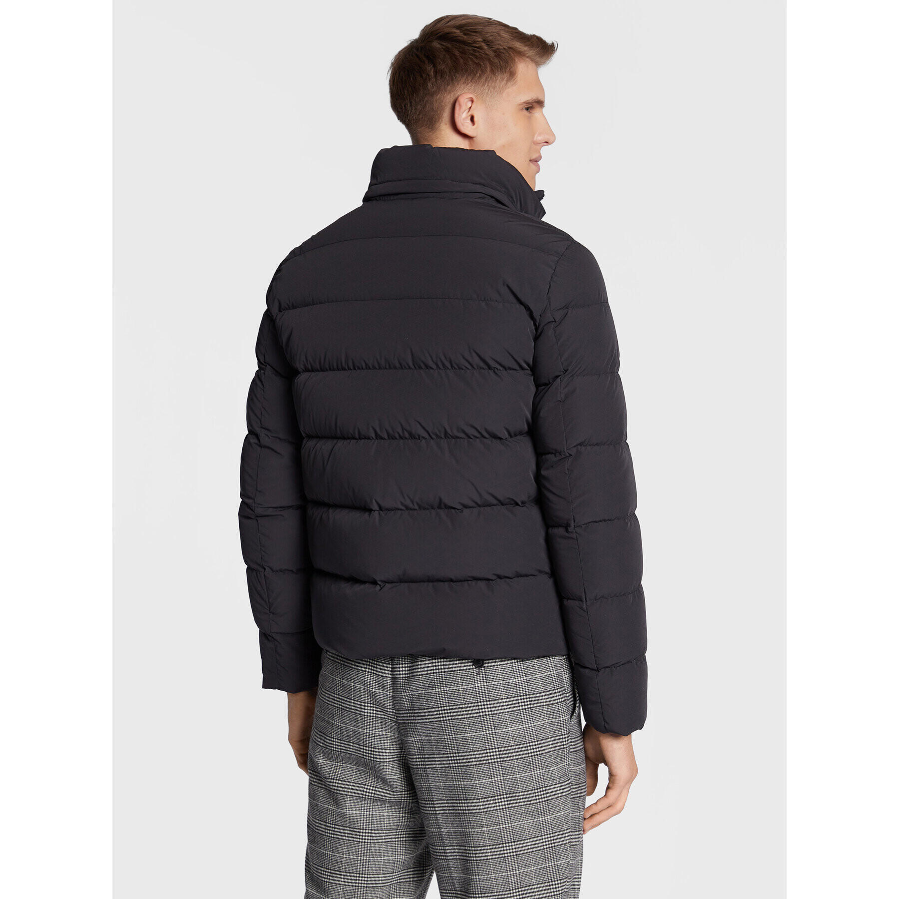Hetregó Пухено яке Thomas 8M424 22WU09 Черен Regular Fit - Pepit.bg